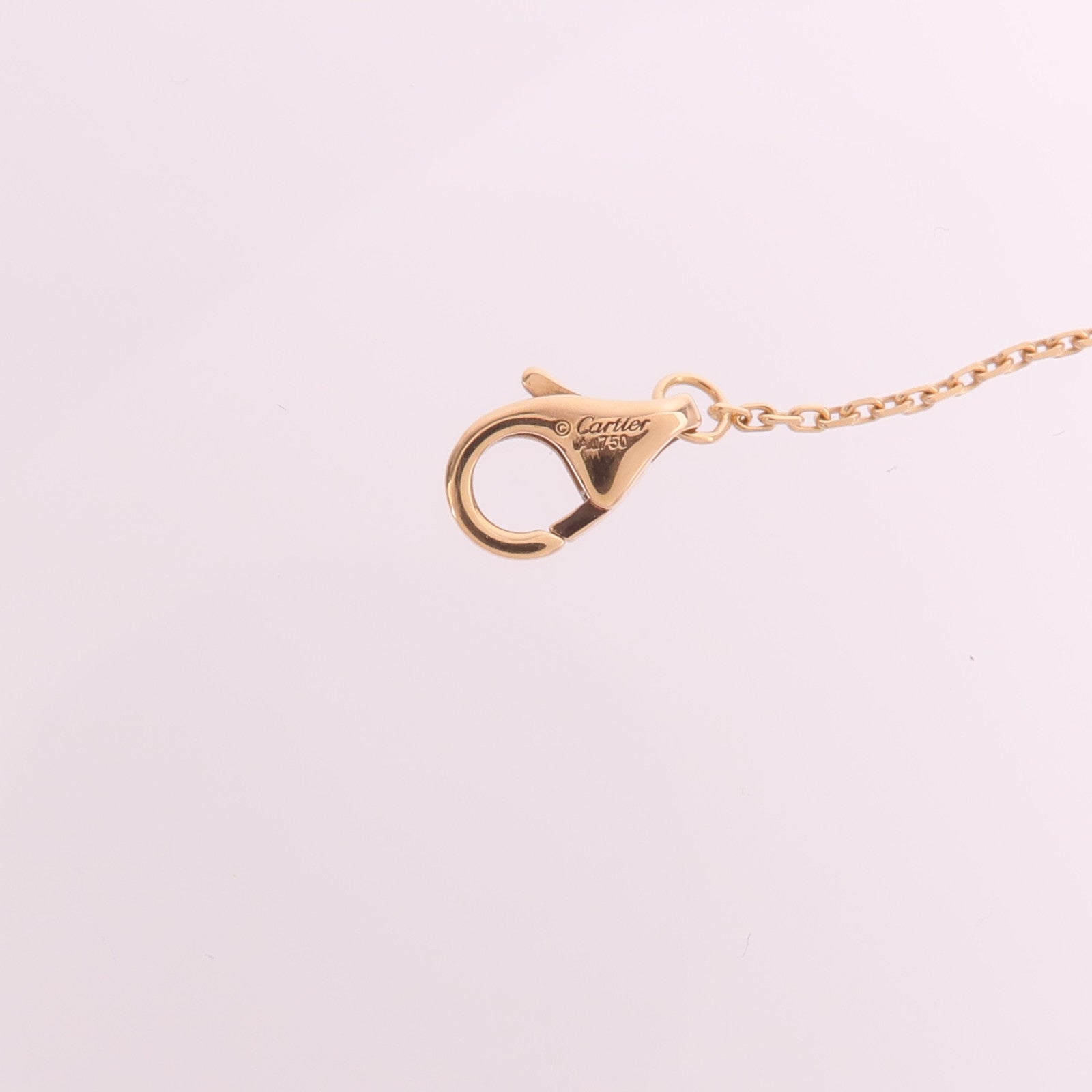 CARTIER 18K玫瑰金d'Amour Diamond Necklace鑽石項鍊