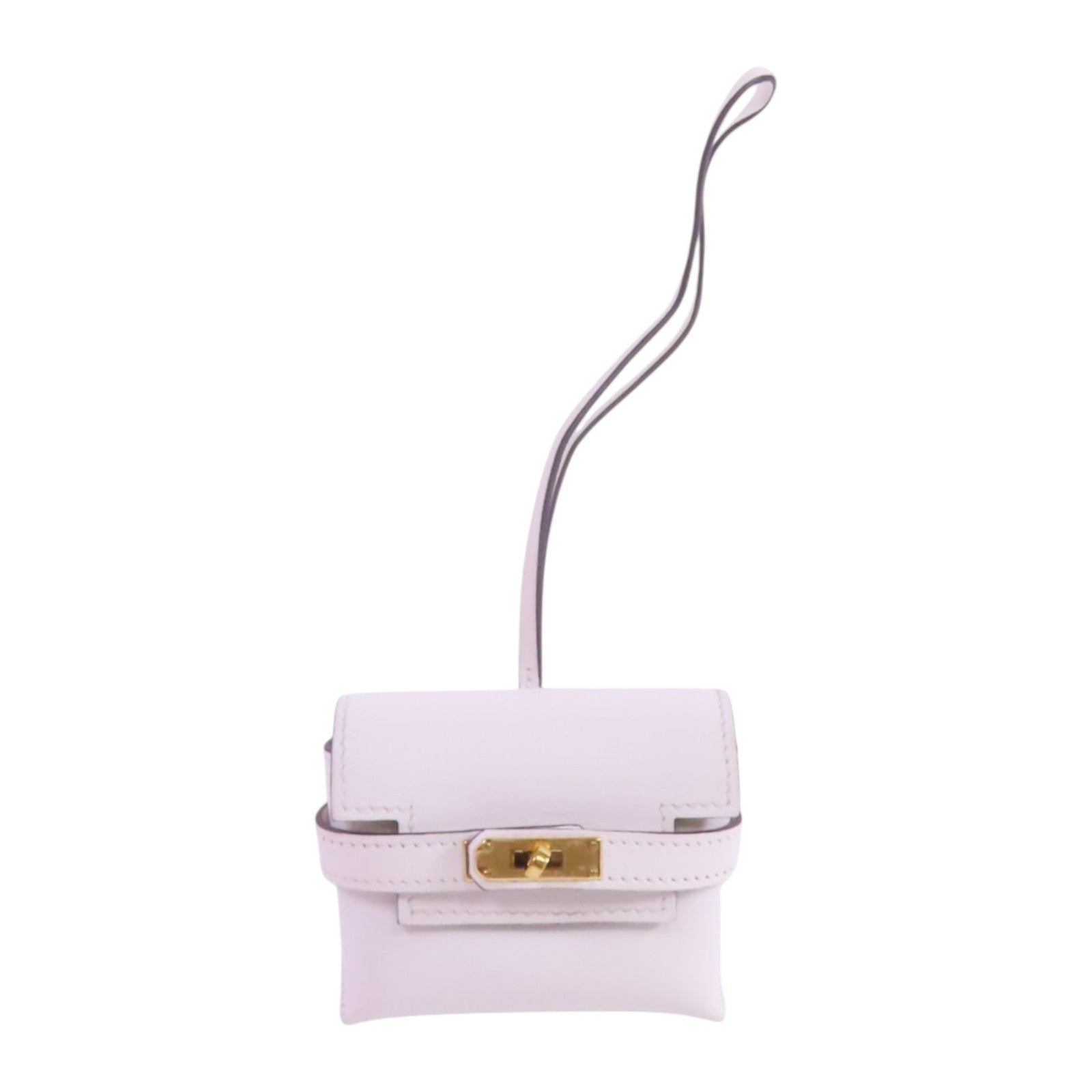 HERMES Swift皮革Kelly Festival Charm金扣掛飾