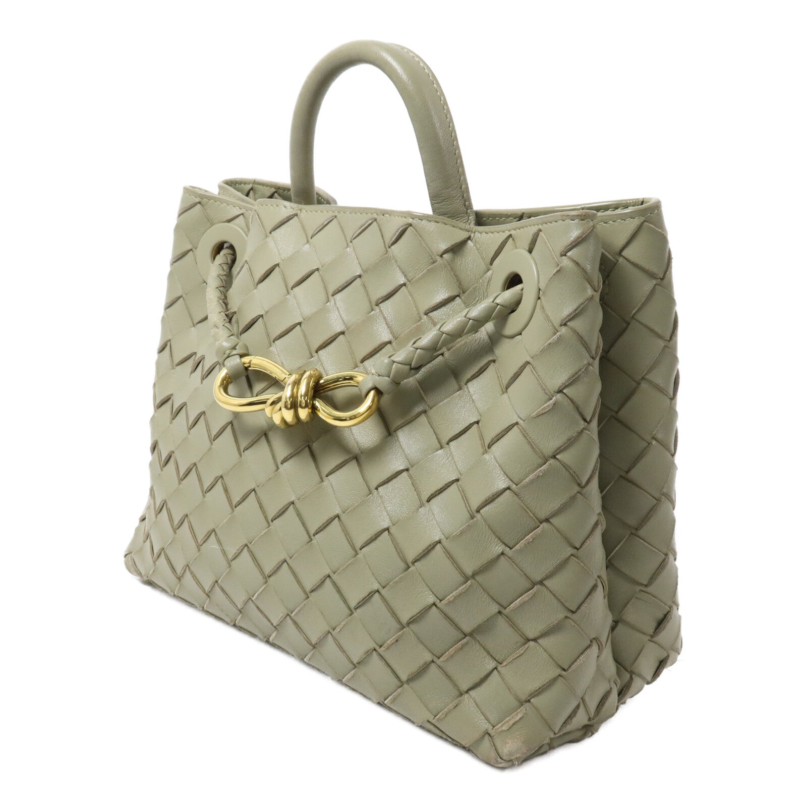 BOTTEGA VENETA 羊皮皮革Andiamo手挽肩背兩用袋