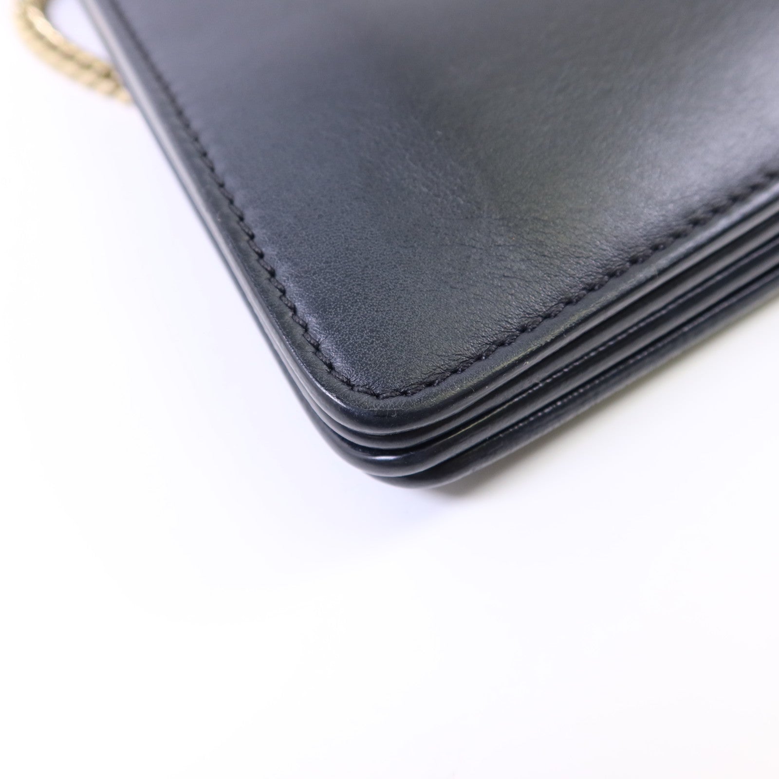 Chloe 牛皮皮革/麂皮皮革Faye金扣肩背袋