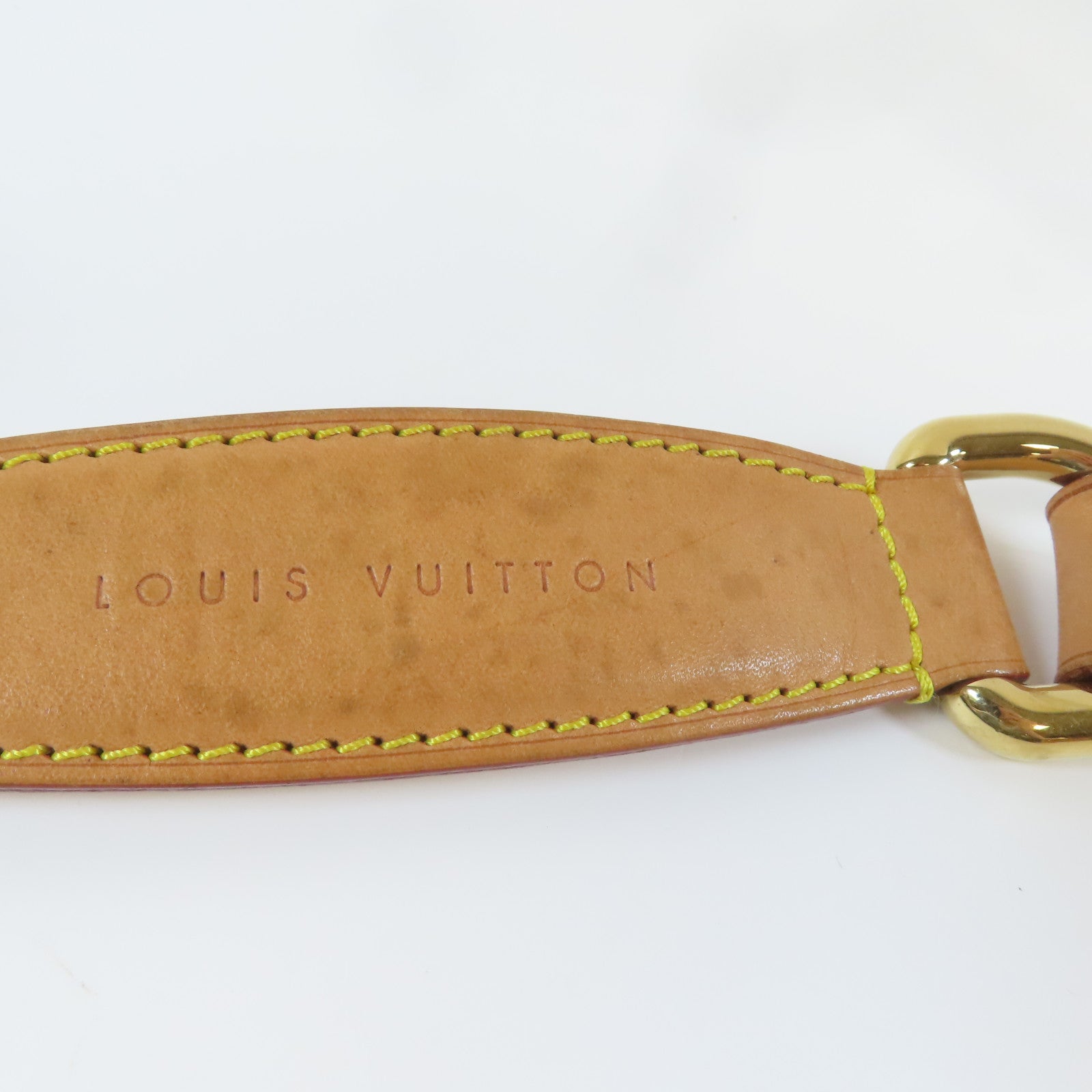 LOUIS VUITTON Monogram Tulum GM金扣肩背袋啡色