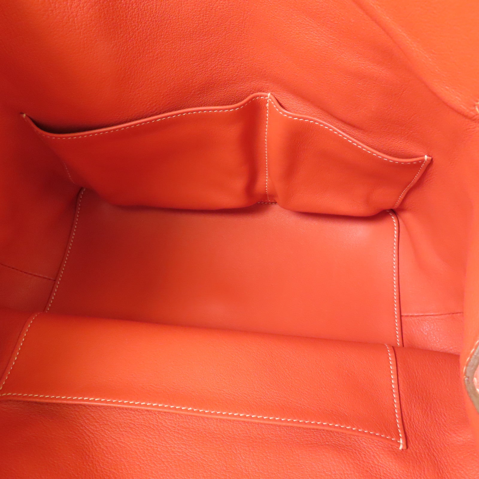 HERMES 【激減優惠】Evercolor皮革Toolbox 26銀扣手挽肩背兩用袋Sanguine