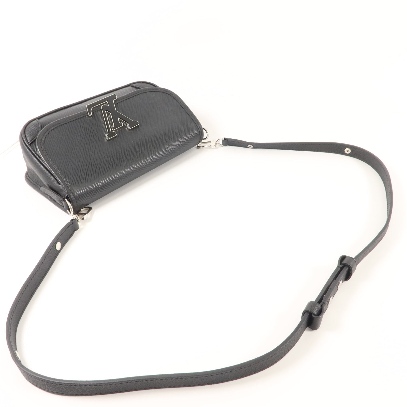 LOUIS VUITTON Epi Buci銀扣肩背袋
