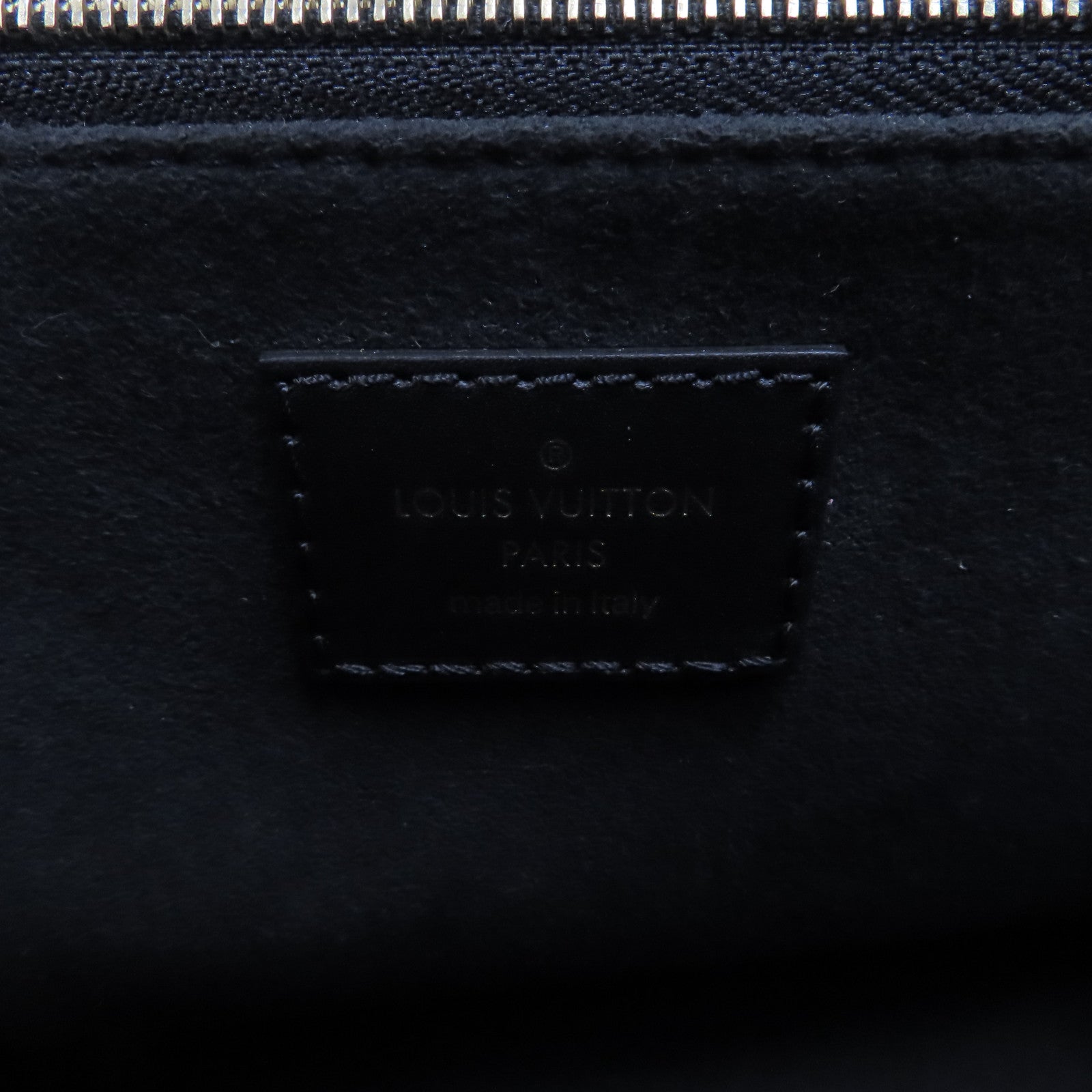 LOUIS VUITTON Damier Vavin PM金扣鏈帶肩背袋啡色/黑色
