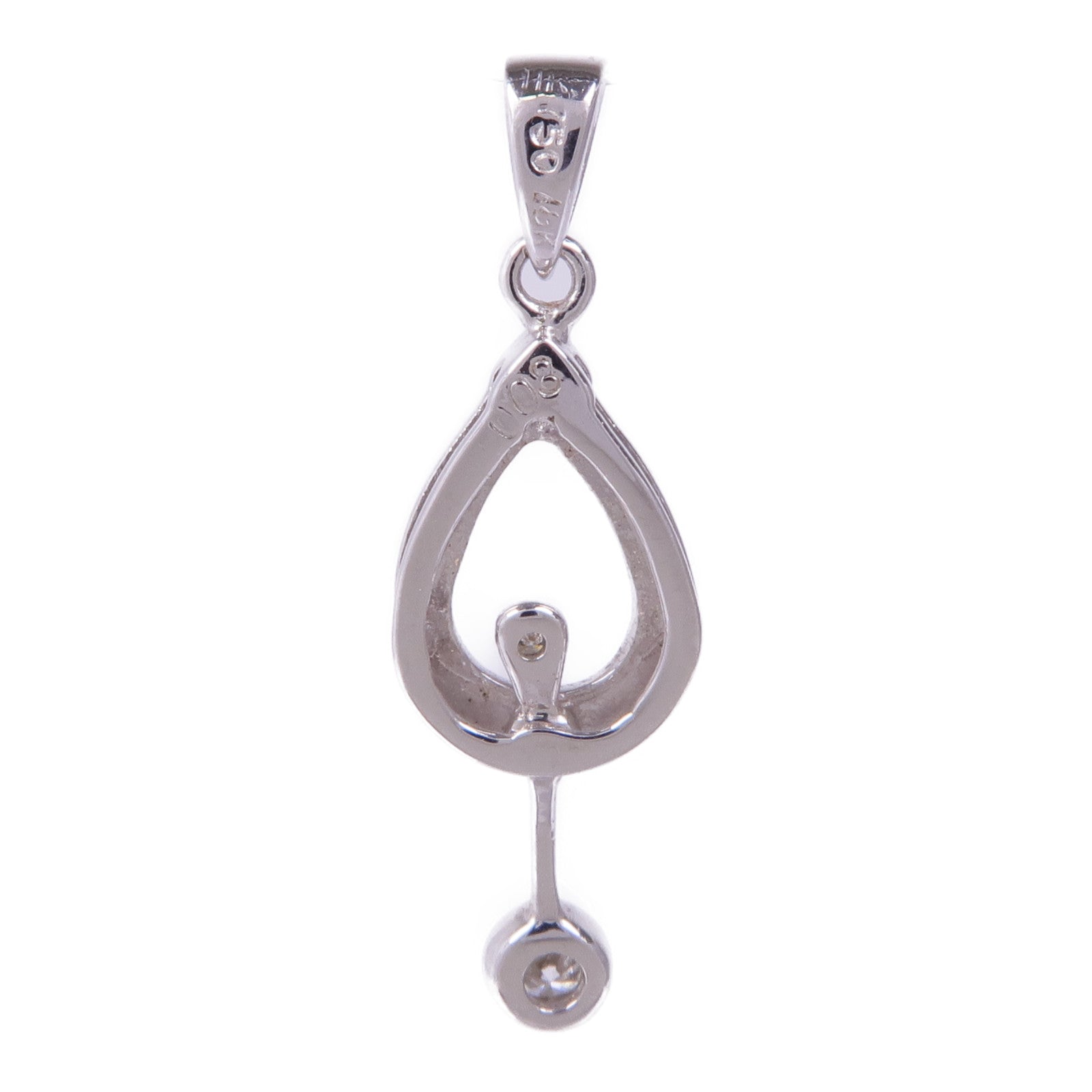 JEWELRY 18K白金Diamond Pendant 鑽石吊墜