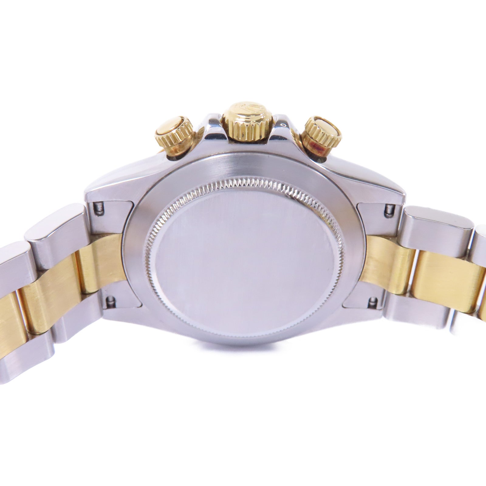 ROLEX Daytona 18K黃金/不鏽鋼手錶自動機芯黑色