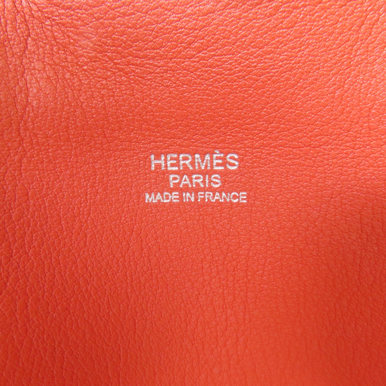 HERMES 【激減優惠】Evercolor皮革Toolbox 26銀扣手挽肩背兩用袋Sanguine