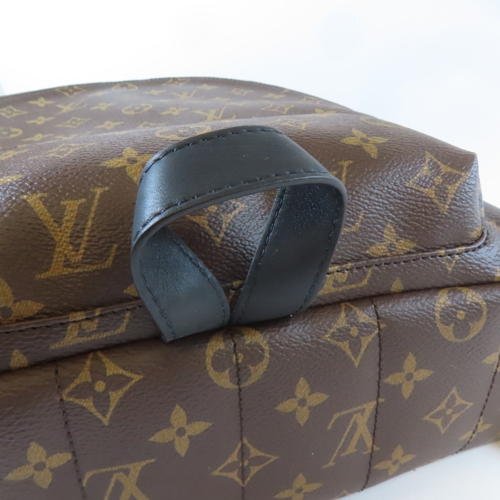 LOUIS VUITTON Monogram Palm Springs MM金扣背包啡色
