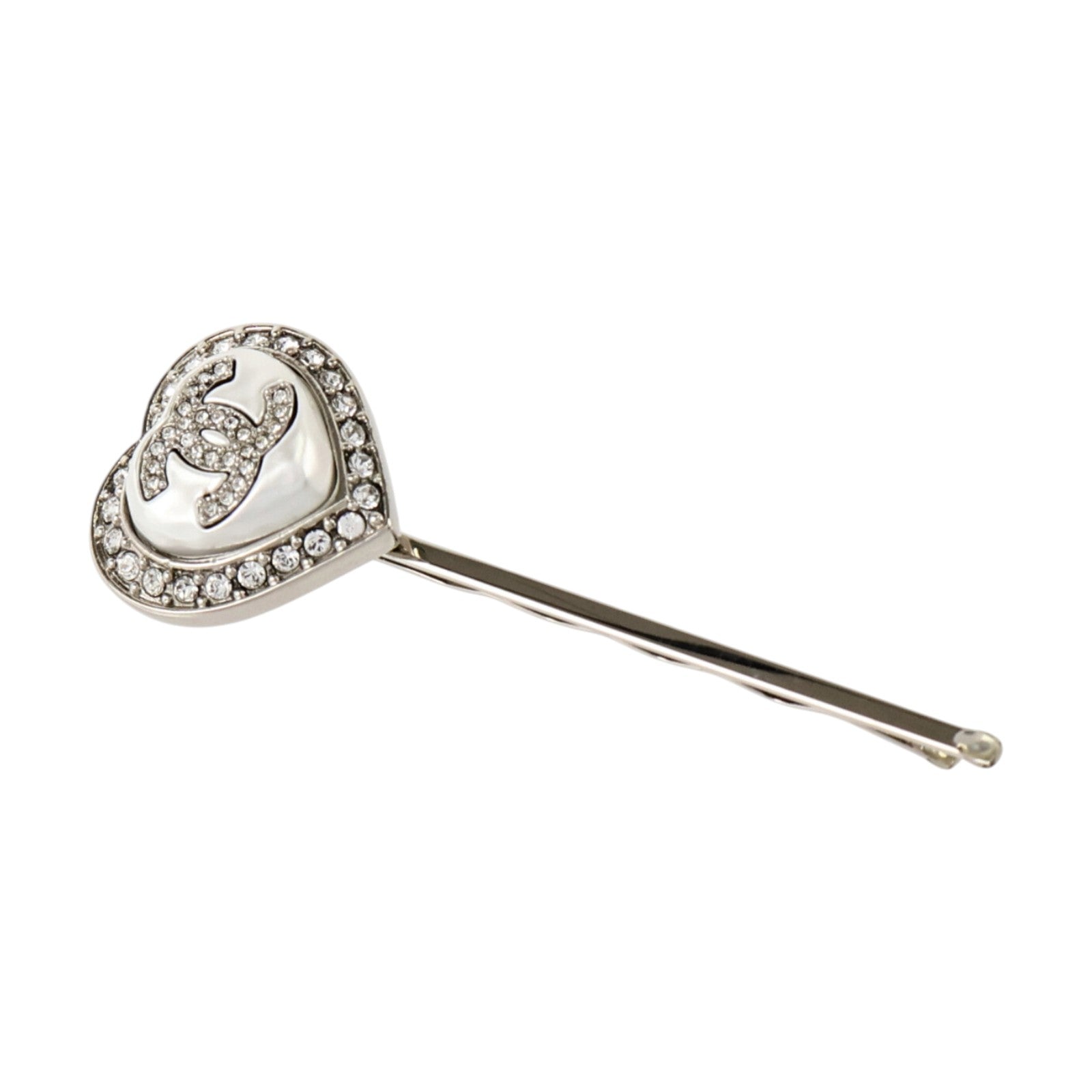CHANEL 金屬/PVC Hair Clip髮夾