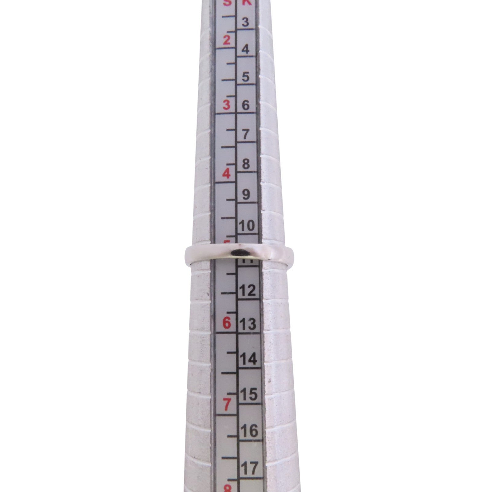 JEWELRY PT900鉑金Emerald Diamond綠寶石/鑽石戒指US#5