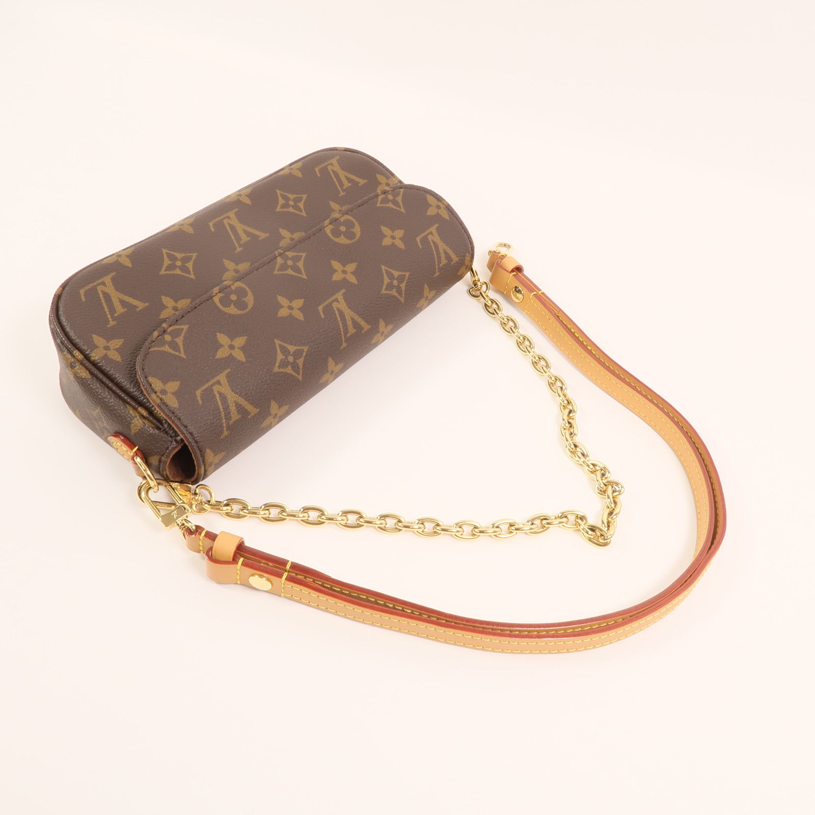 LOUIS VUITTON Monogram Ivy金扣手挽肩背兩用袋