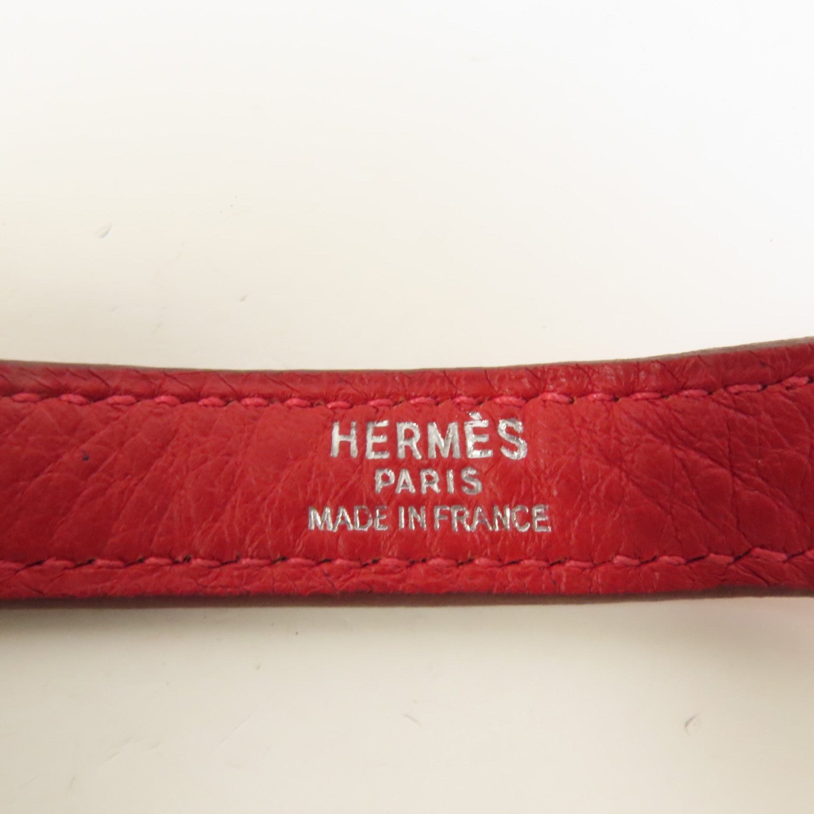 HERMES Togo皮革Kelly 32手挽肩背兩用袋Rouge de Coeur