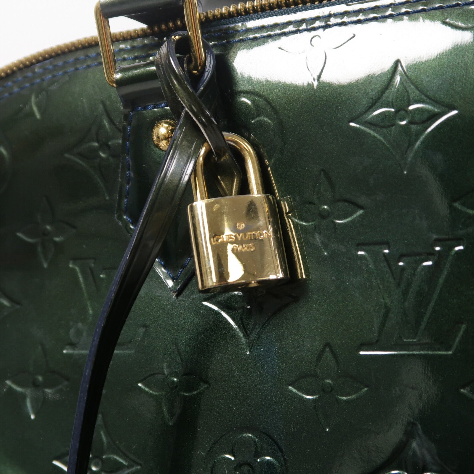 LOUIS VUITTON Monogram Vernis Alma GM手挽袋