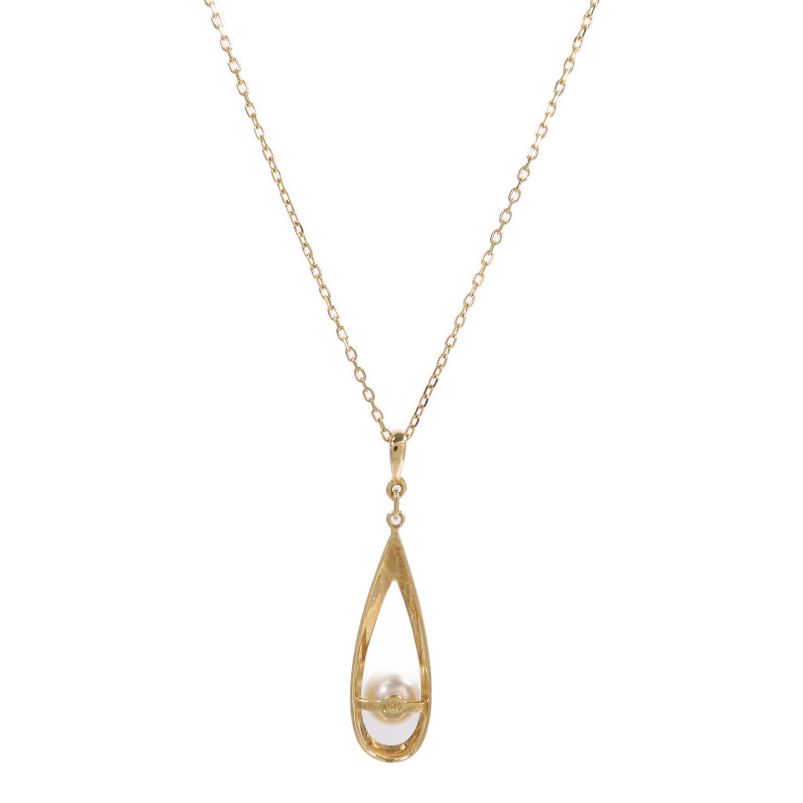 MIKIMOTO 18K黃金Pearl Necklace珍珠項鍊