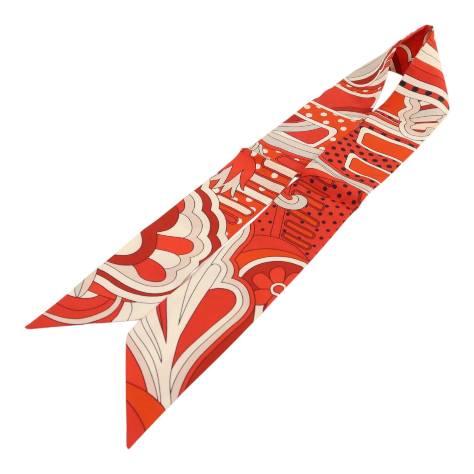 HERMES 絲質Twilly絲巾
