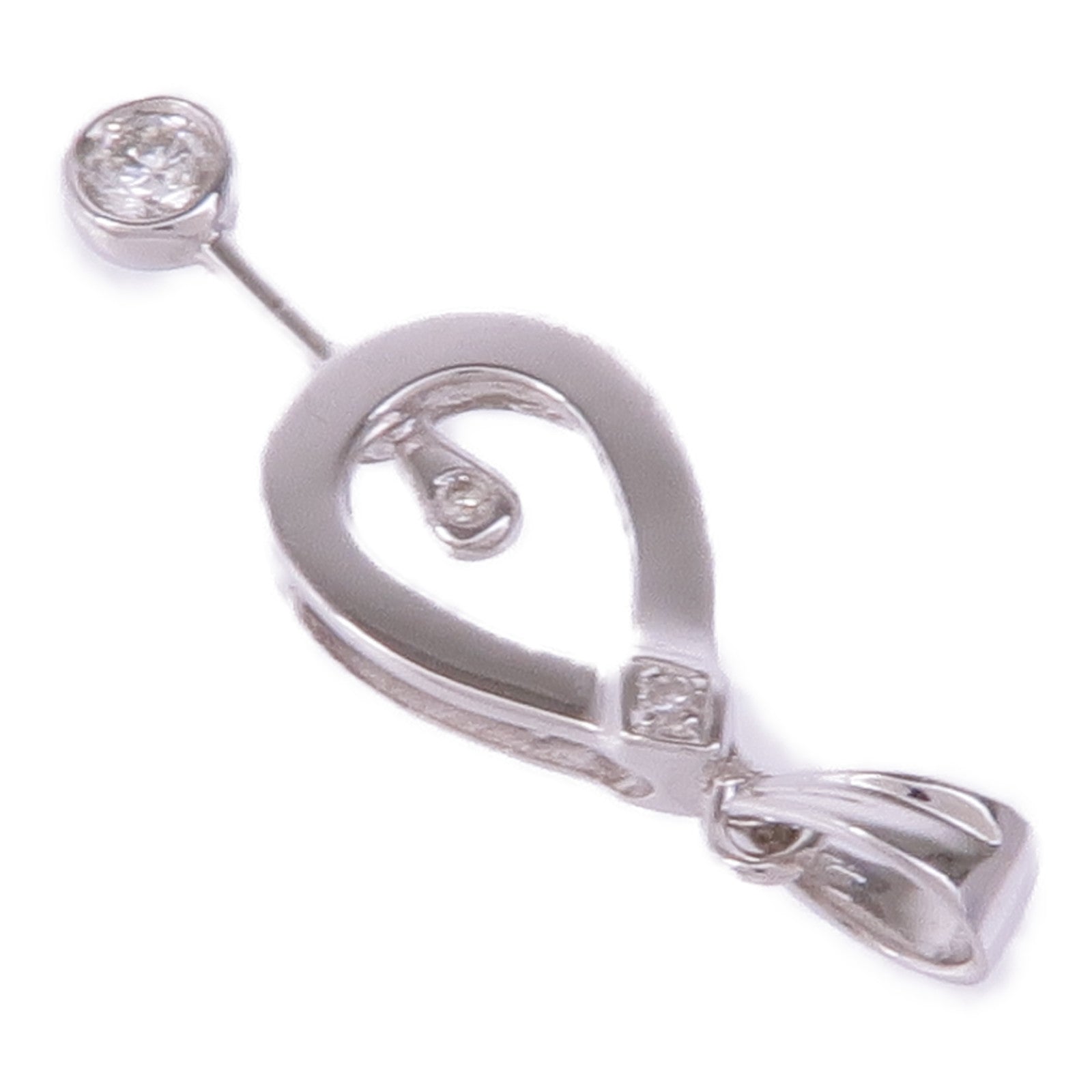 JEWELRY 18K白金Diamond Pendant 鑽石吊墜