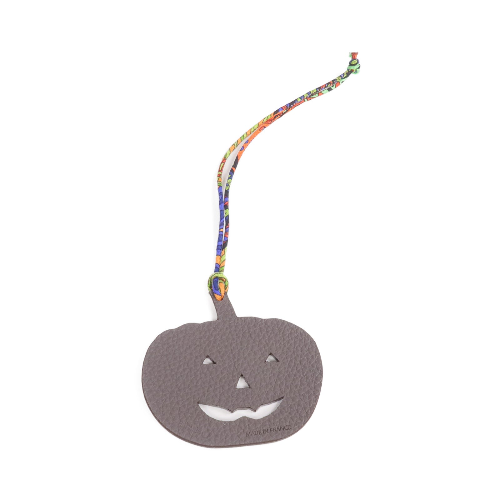 HERMES Epsom/Togo皮革Pumpkin Charm掛飾
