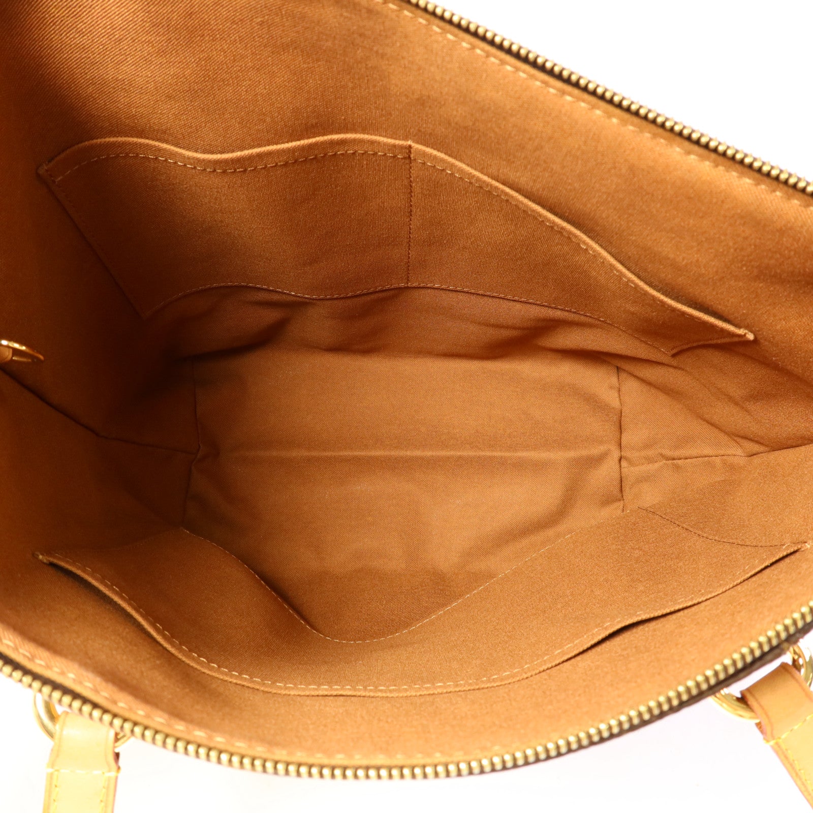 LOUIS VUITTON Monogram Totally MM金扣肩背袋棕色