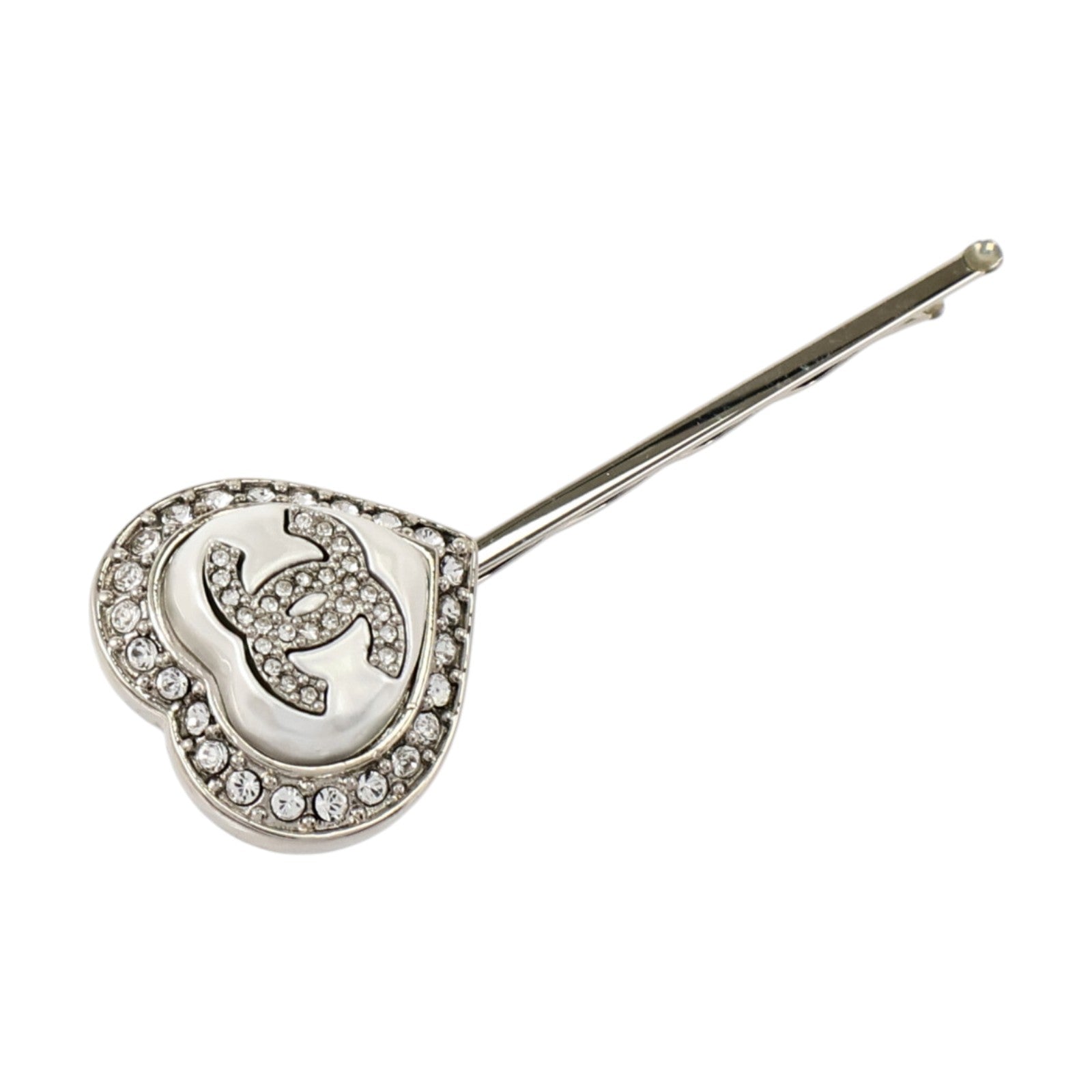 CHANEL 金屬/PVC Hair Clip髮夾