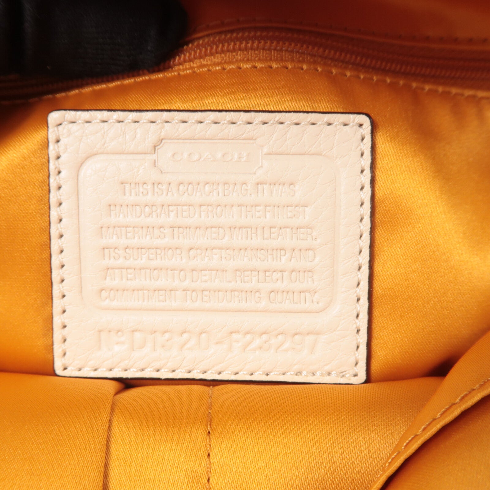 COACH 帆布/牛皮皮革Tote Bag手挽袋