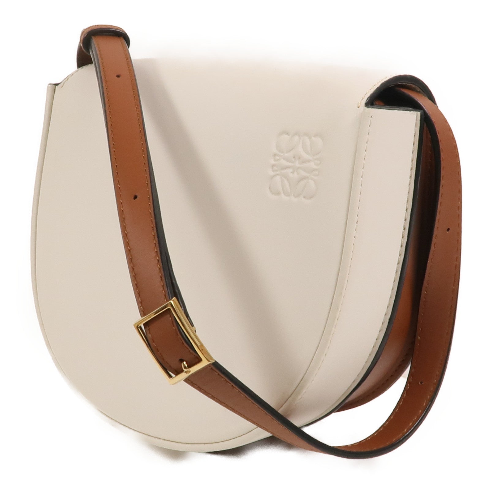 LOEWE 牛皮皮革Heel Duo肩背袋