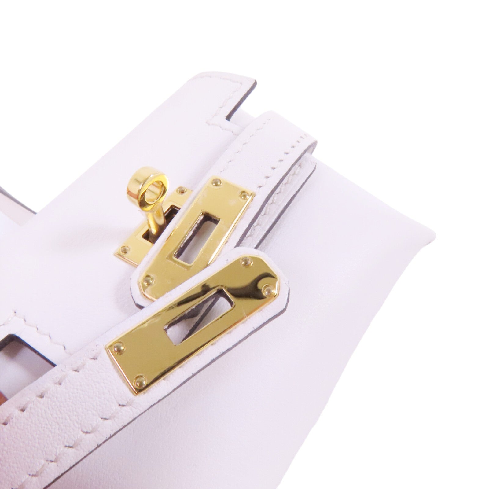 HERMES Swift皮革Kelly Festival Charm金扣掛飾