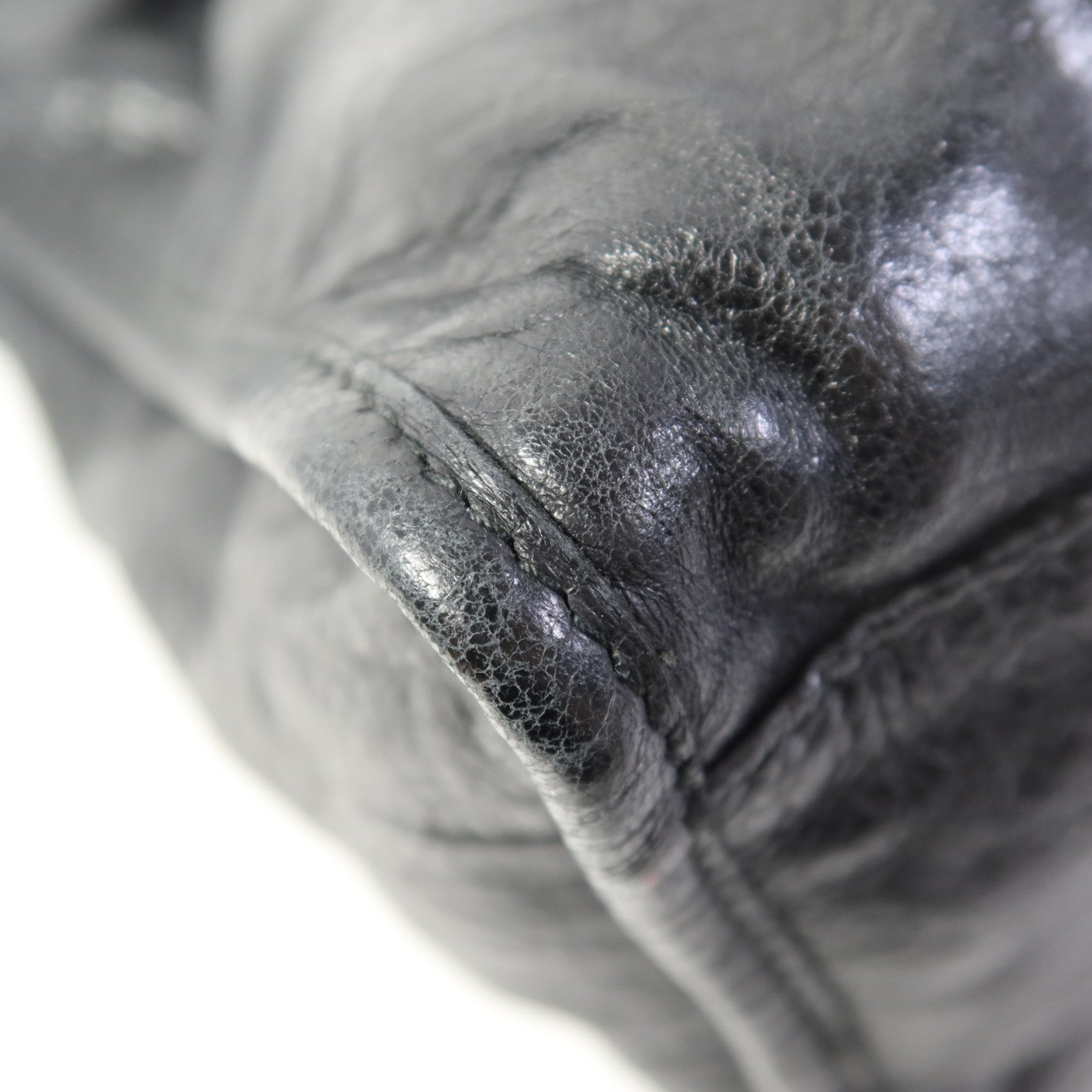 BALENCIAGA 牛皮皮革Giant City金扣手挽肩背兩用袋