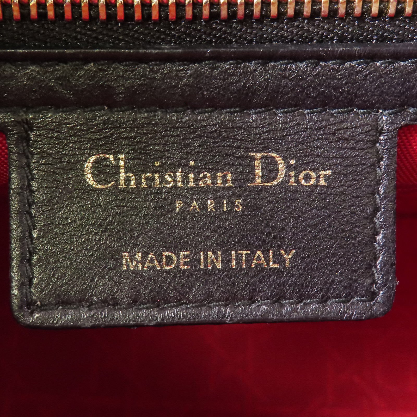 Dior 羊皮皮革Lady Dior金扣手挽肩背兩用袋