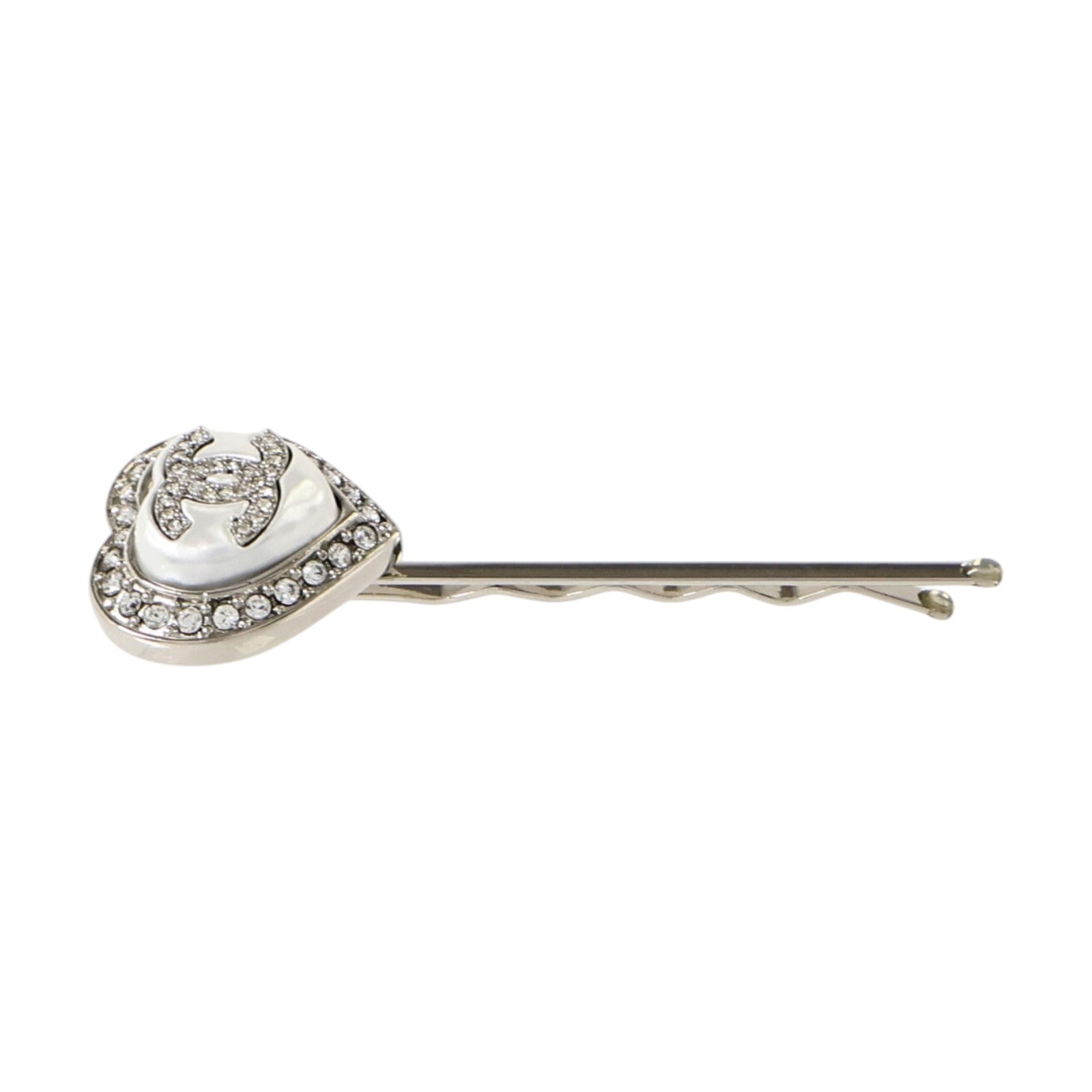 CHANEL 金屬/PVC Hair Clip髮夾
