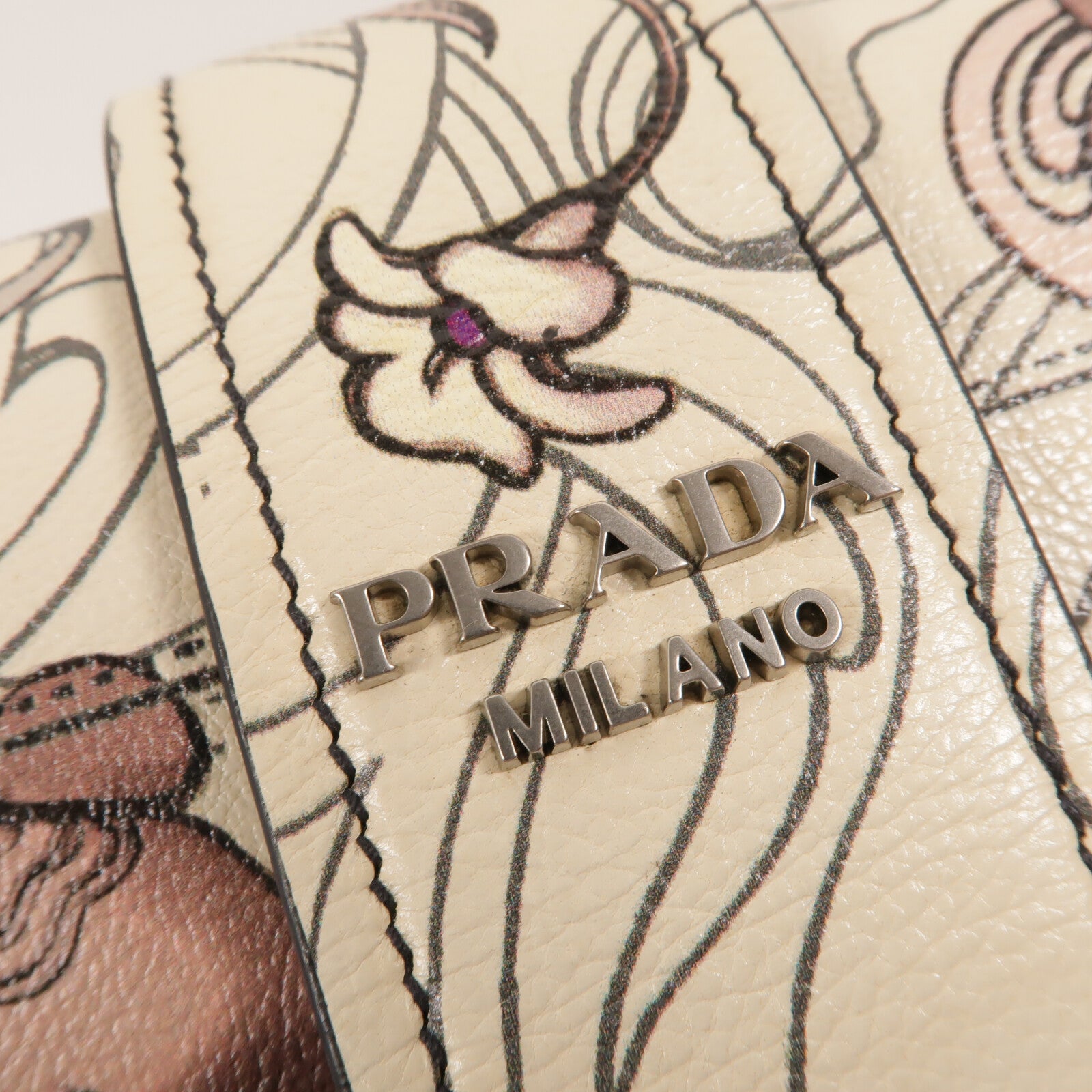 PRADA 牛皮皮革Cahier Shoulder Bag肩背袋