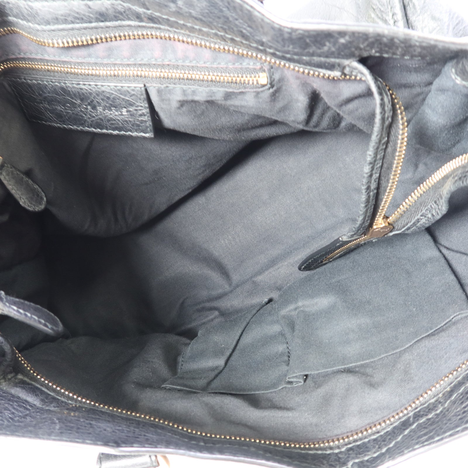 BALENCIAGA 牛皮皮革Giant City金扣手挽肩背兩用袋
