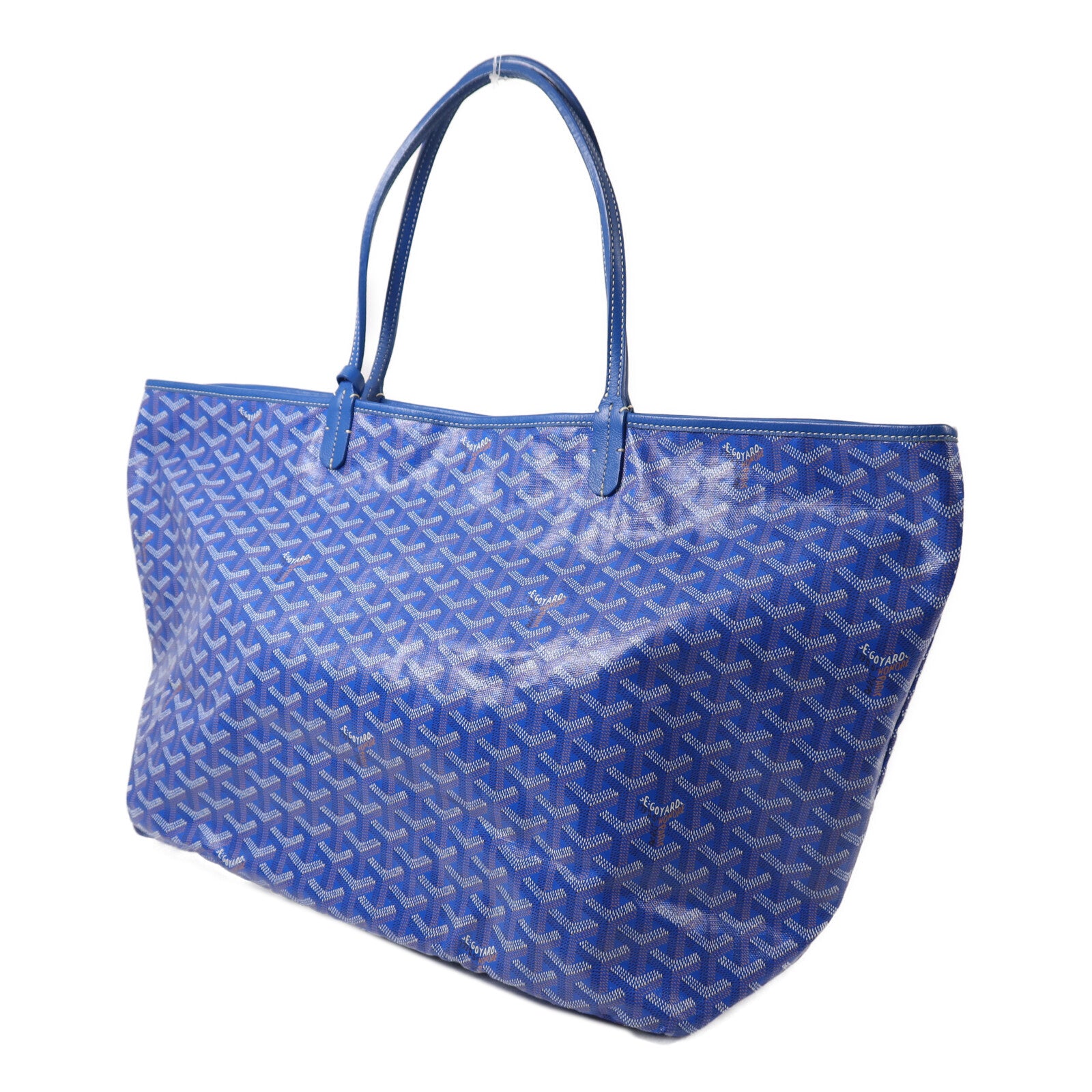 GOYARD 塗層帆布Saint Louis GM銀扣手挽袋