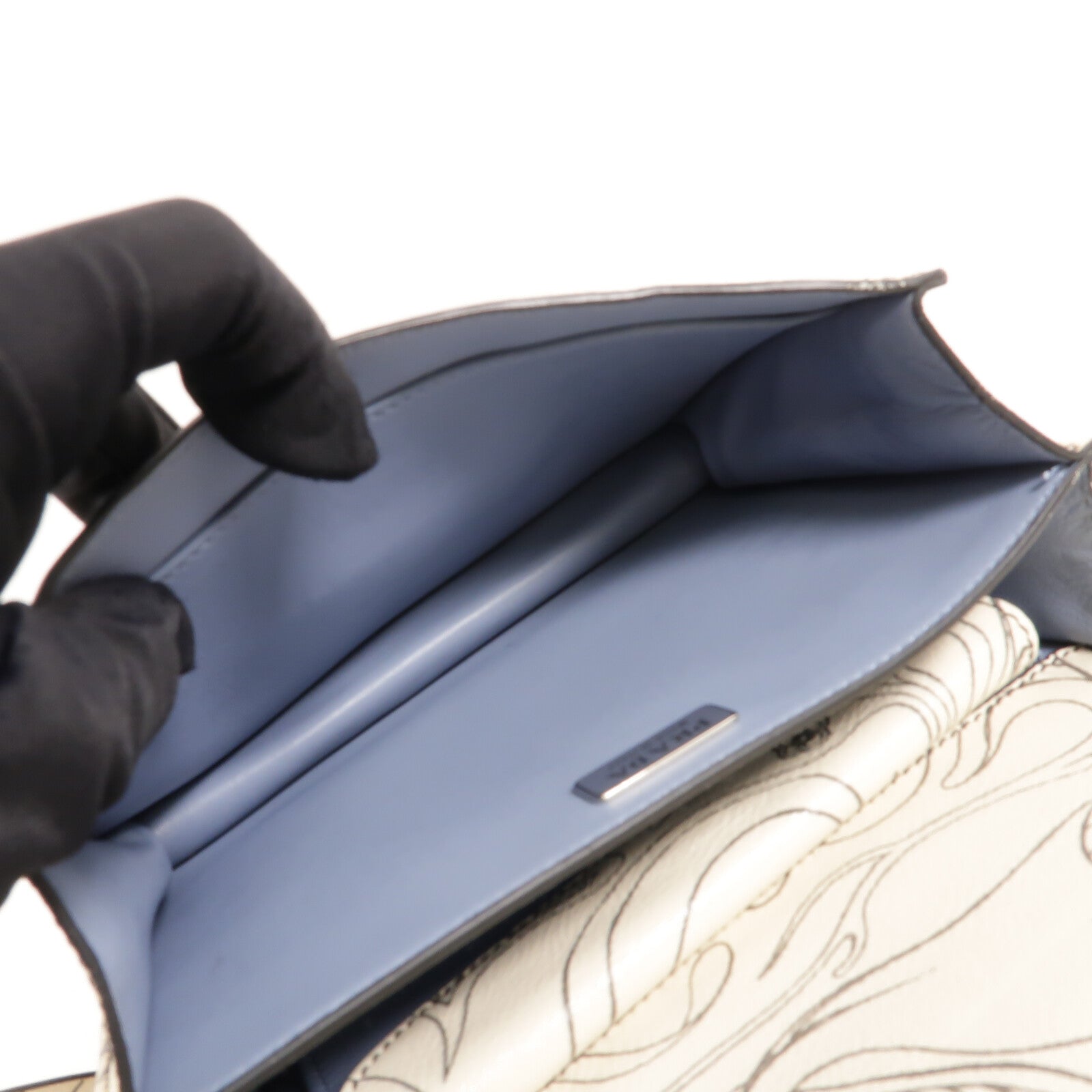 PRADA 牛皮皮革Cahier Shoulder Bag肩背袋