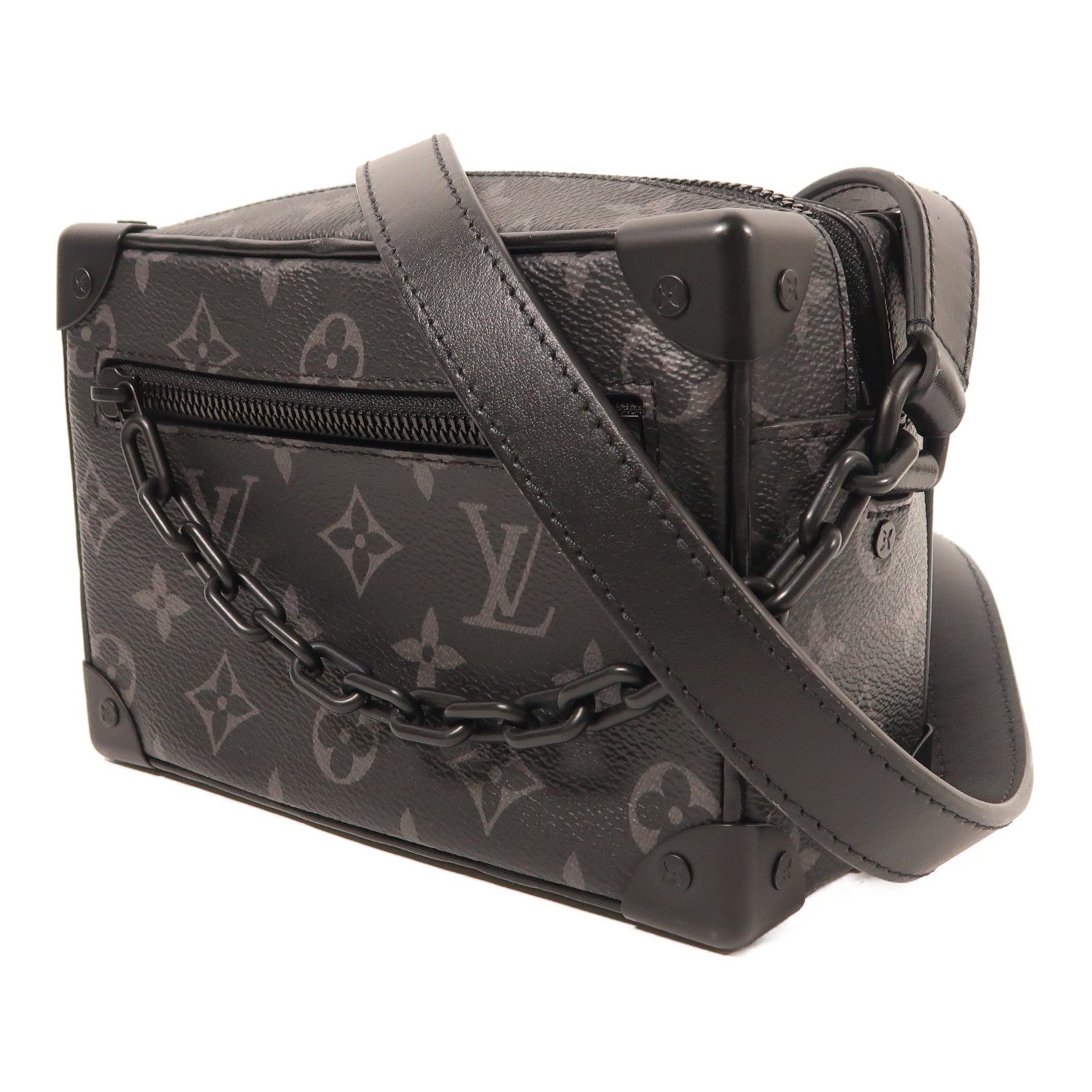 wild 新品・未使用Louis Vuitton M70258 LOUIS VUITTON Monogram Eclipse Mini Soft Trunk肩背袋– Brand