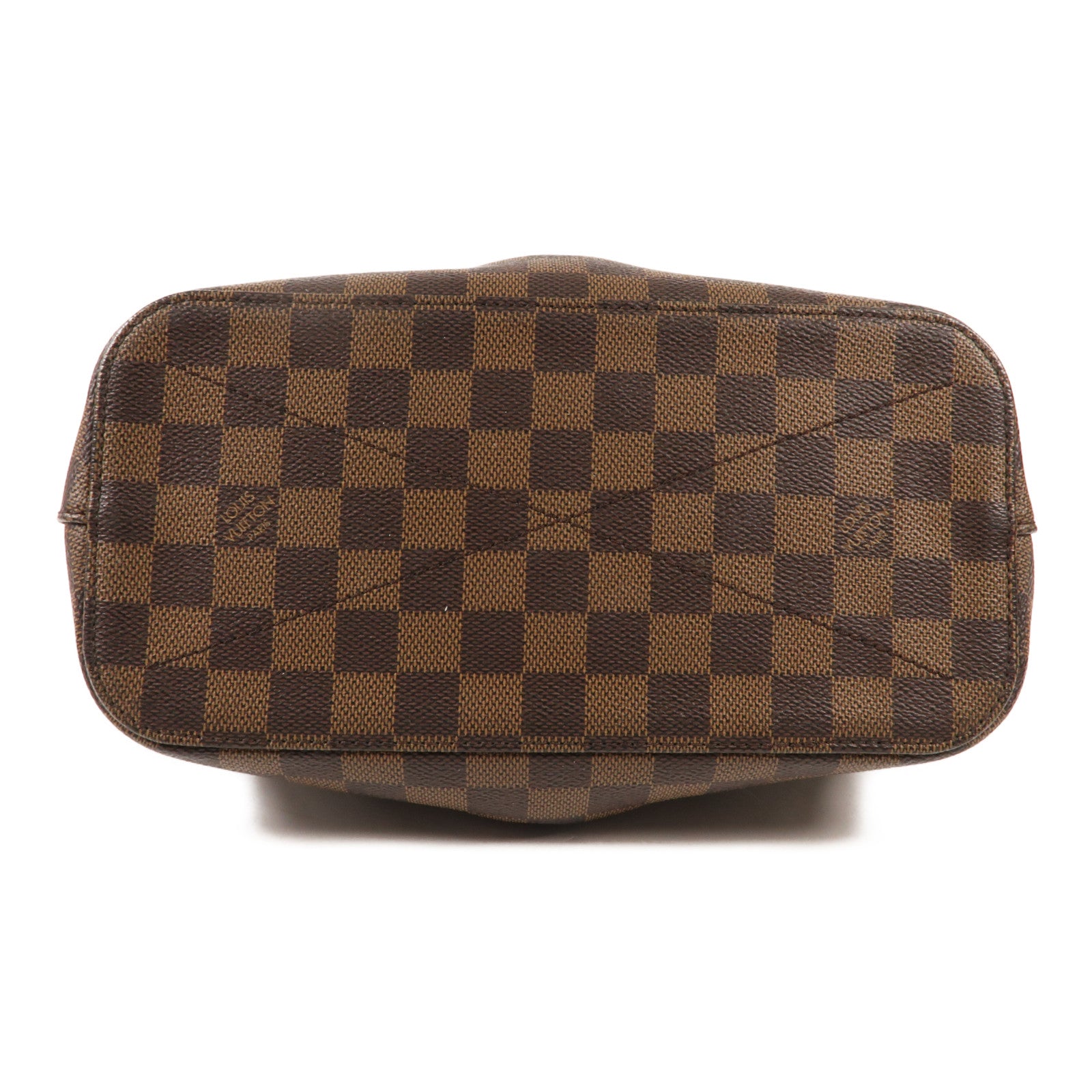 LOUIS VUITTON Damier Siena PM金扣手挽肩背兩用袋