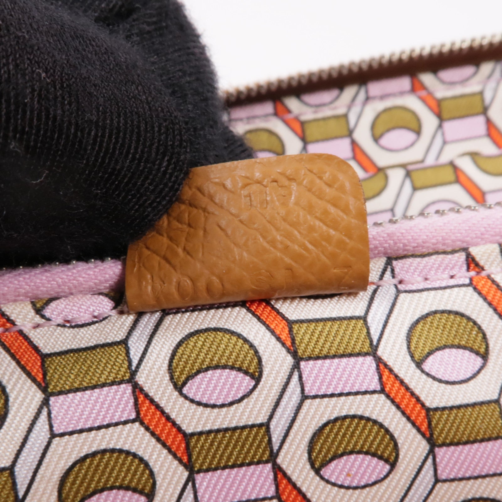 HERMES Epsom皮革Silk In Long Wallet銀扣長錢包37 Gold