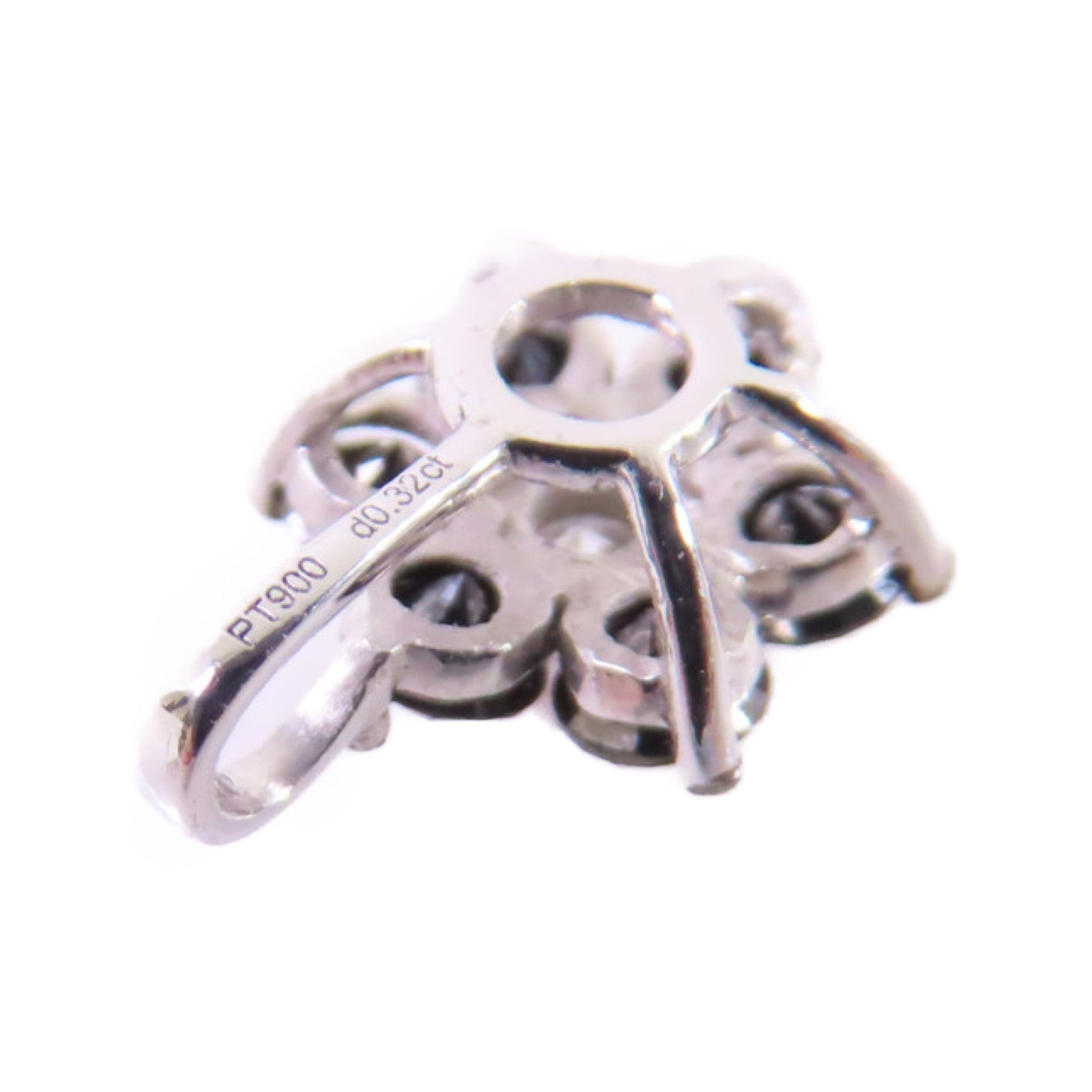 JEWELRY 【激減優惠】18K白金/鑽石Diamond Pendant Top吊墜頭扣