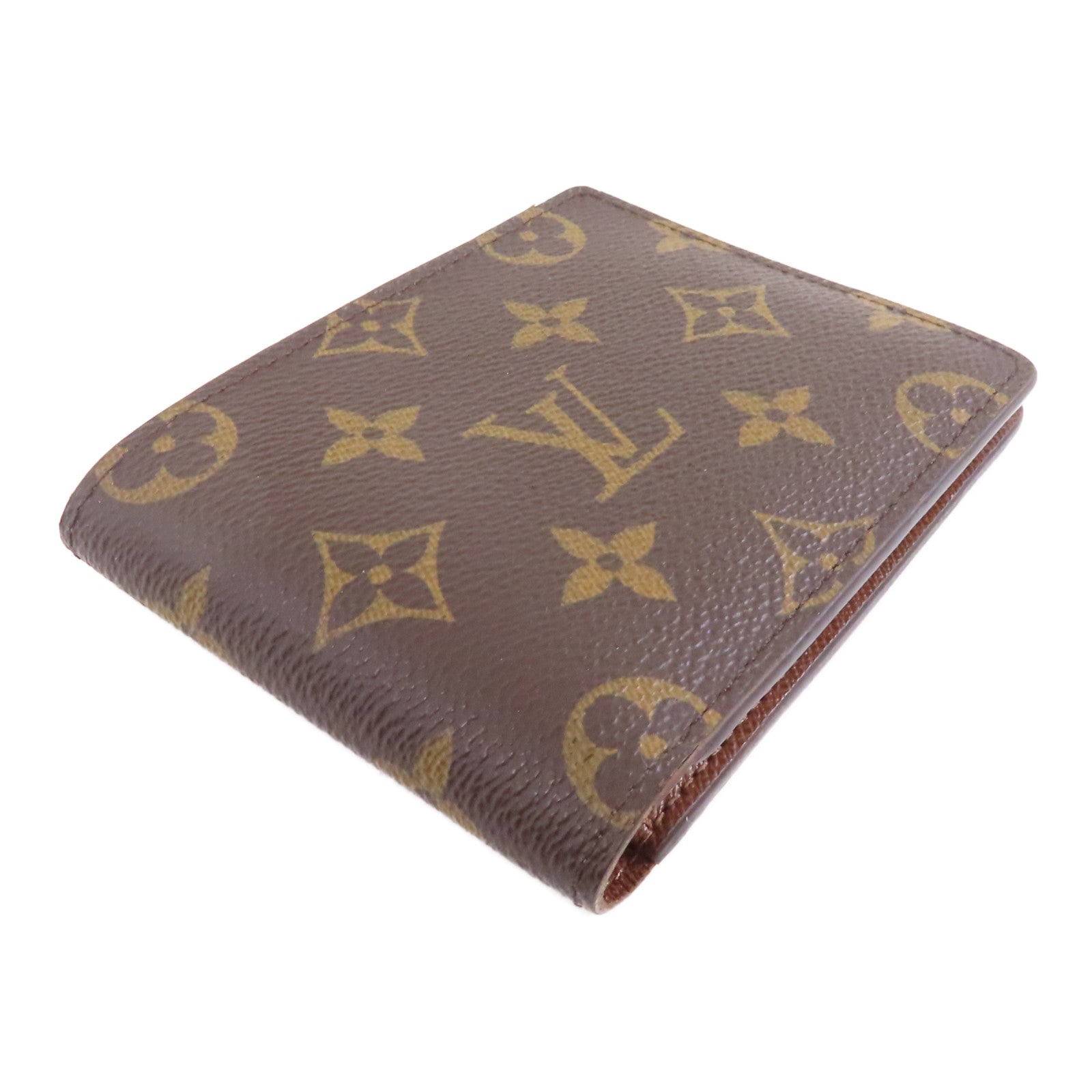 LOUIS VUITTON Monogram Multiple Wallet錢包棕色