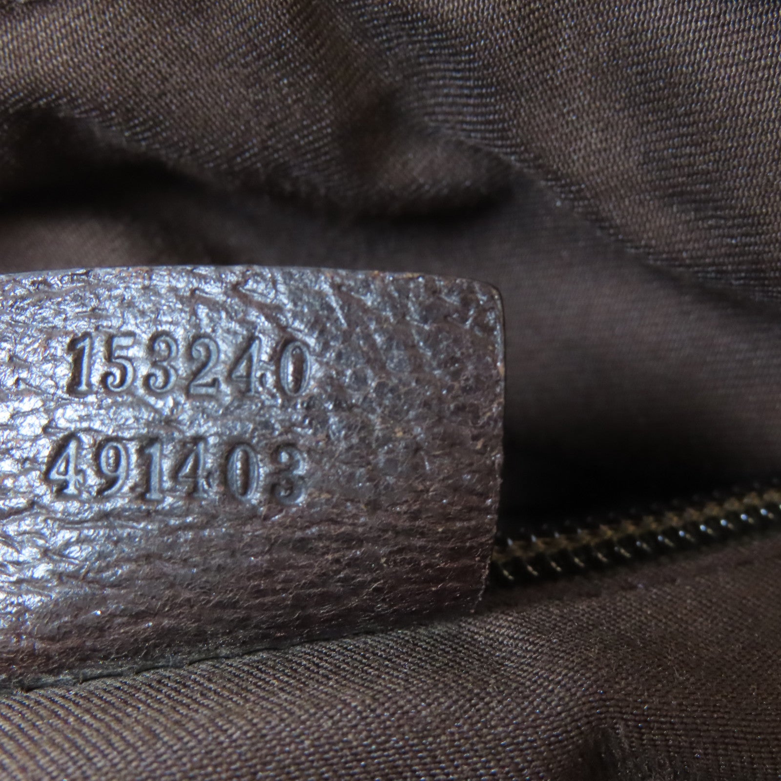 GUCCI 帆布Tote Bag銀扣手挽袋啡色