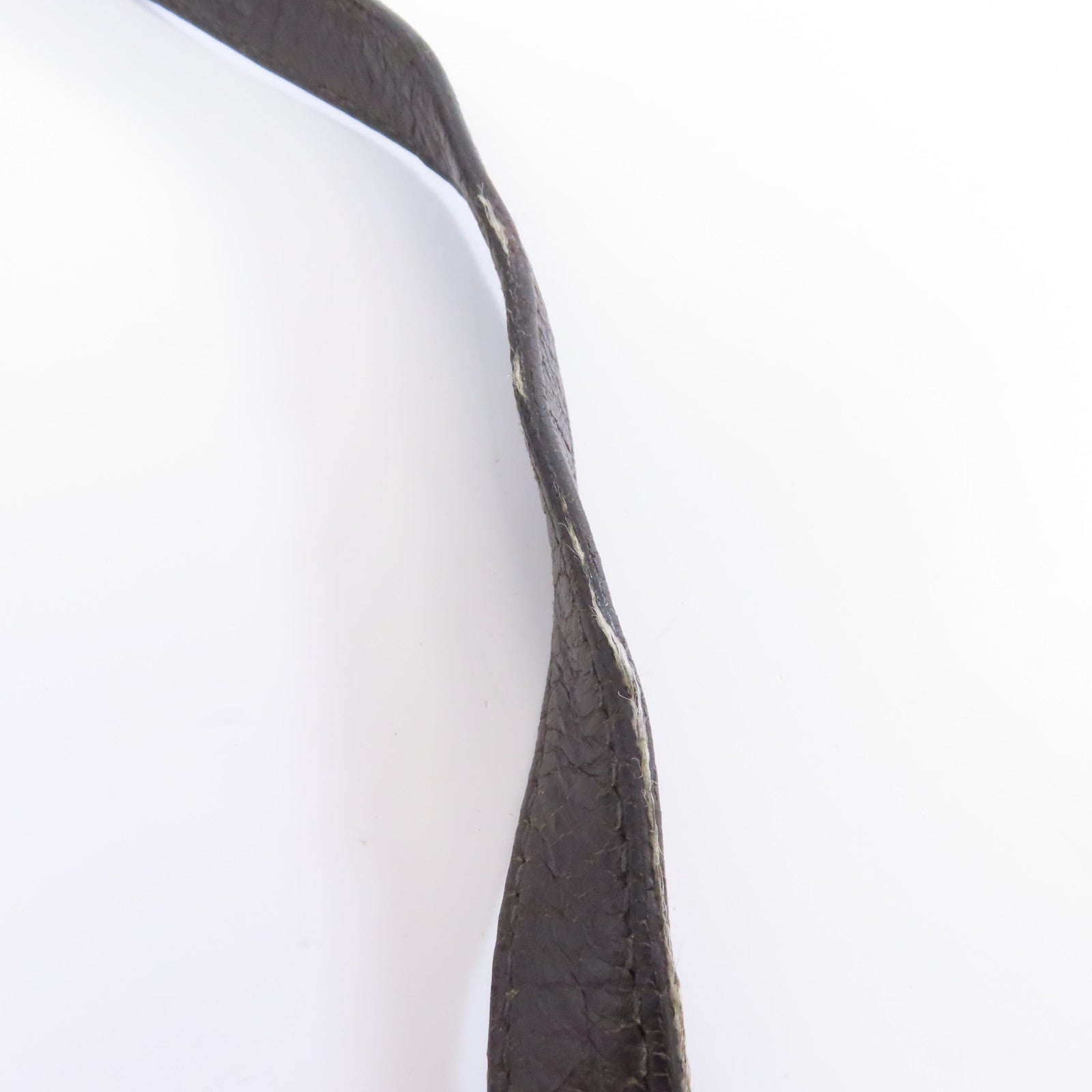 SAINT LAURENT 牛皮皮革Chain Shoulder銀扣鏈帶肩背袋灰色