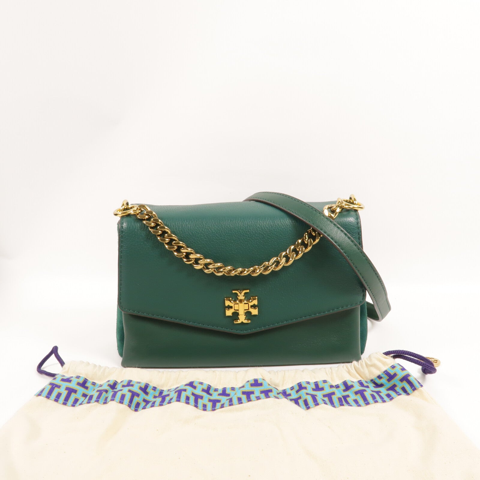 Tory Burch 牛皮皮革2 Way Chain Shoulder Bag鏈帶手挽肩背兩用袋