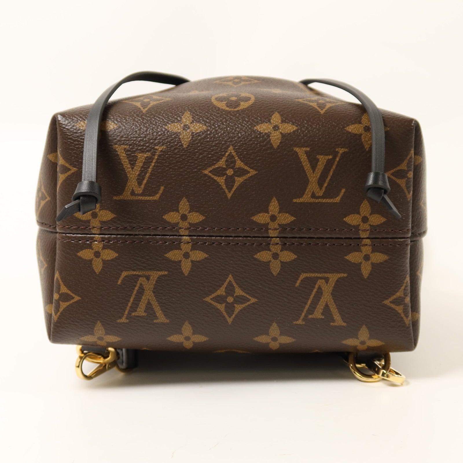 LOUIS VUITTON Monogram Montsouris BB金扣背包