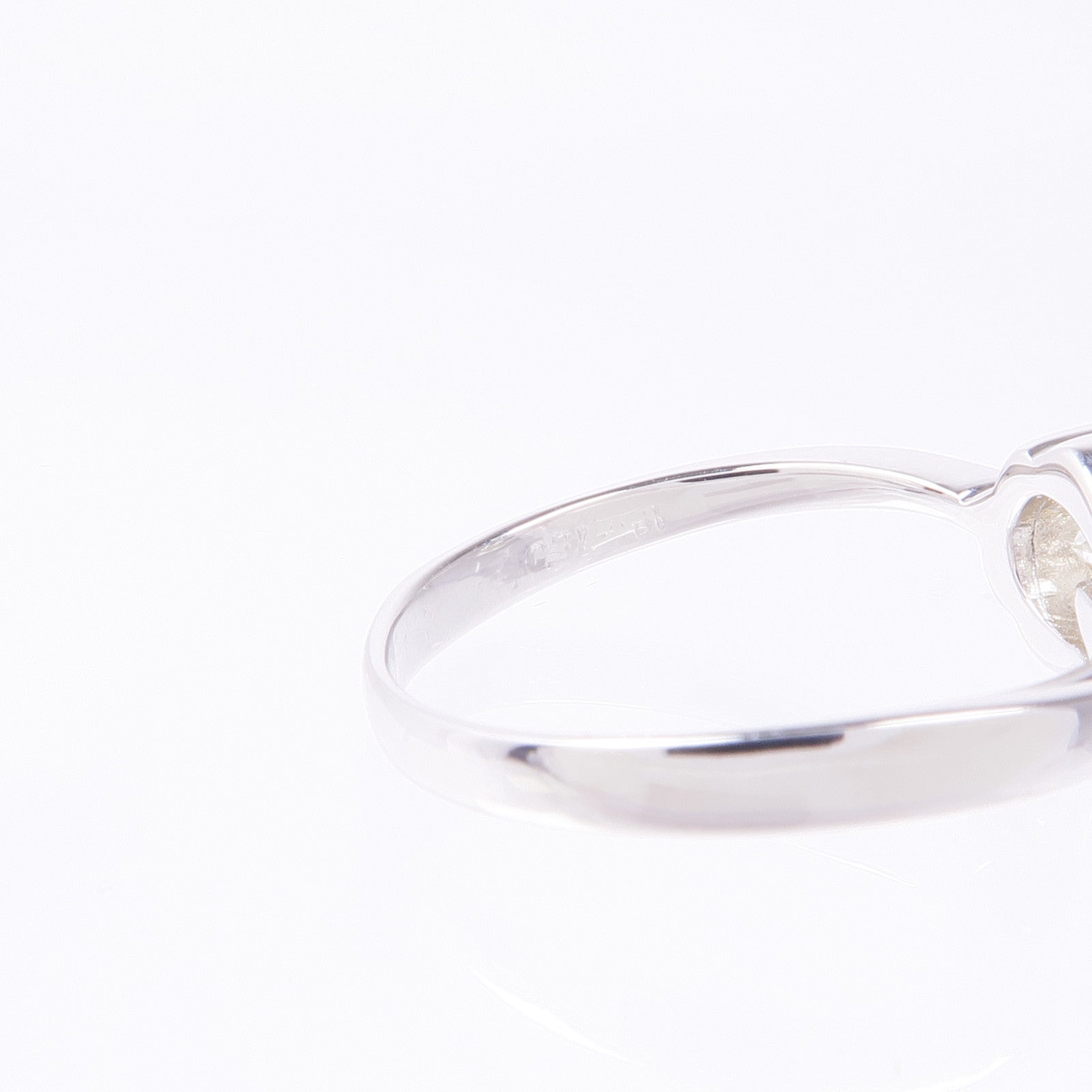 JEWELRY 【激減優惠】18K白金Diamond Ring鑽石戒指US#5.5
