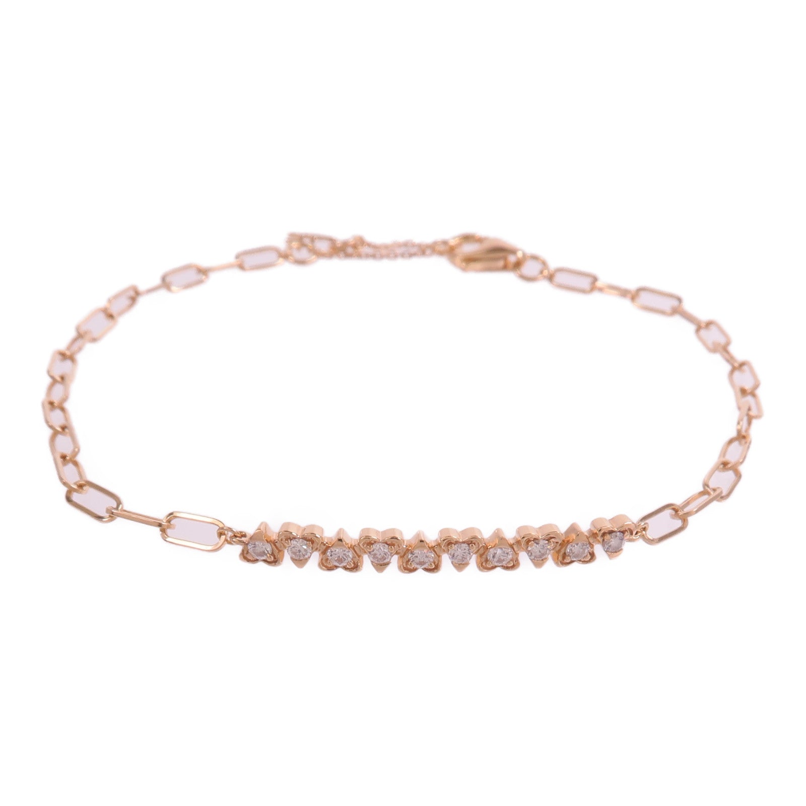 JEWELRY 18K玫瑰金Diamond Bracelet鑽石手鏈