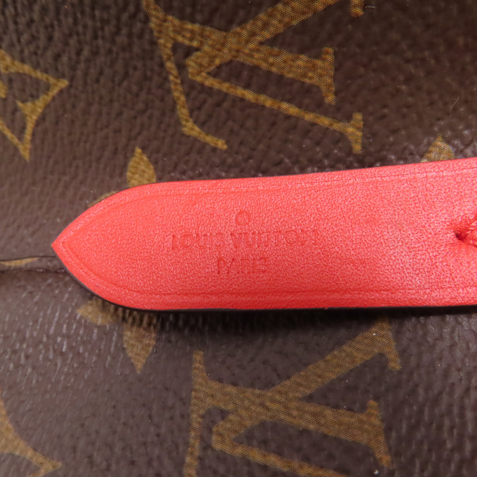 LOUIS VUITTON Monogram Neo Noe Bucket Bag金扣肩背袋Coquelicot/紅色