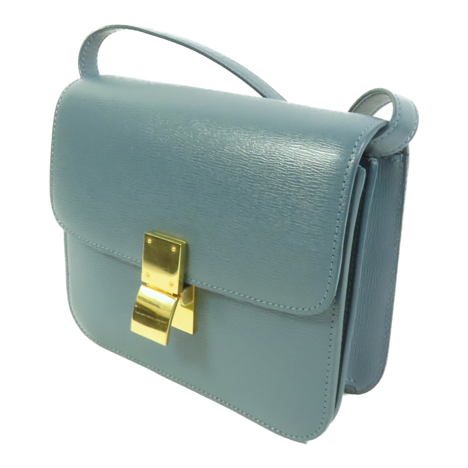 CELINE 牛皮皮革Teen Classic Box肩背袋