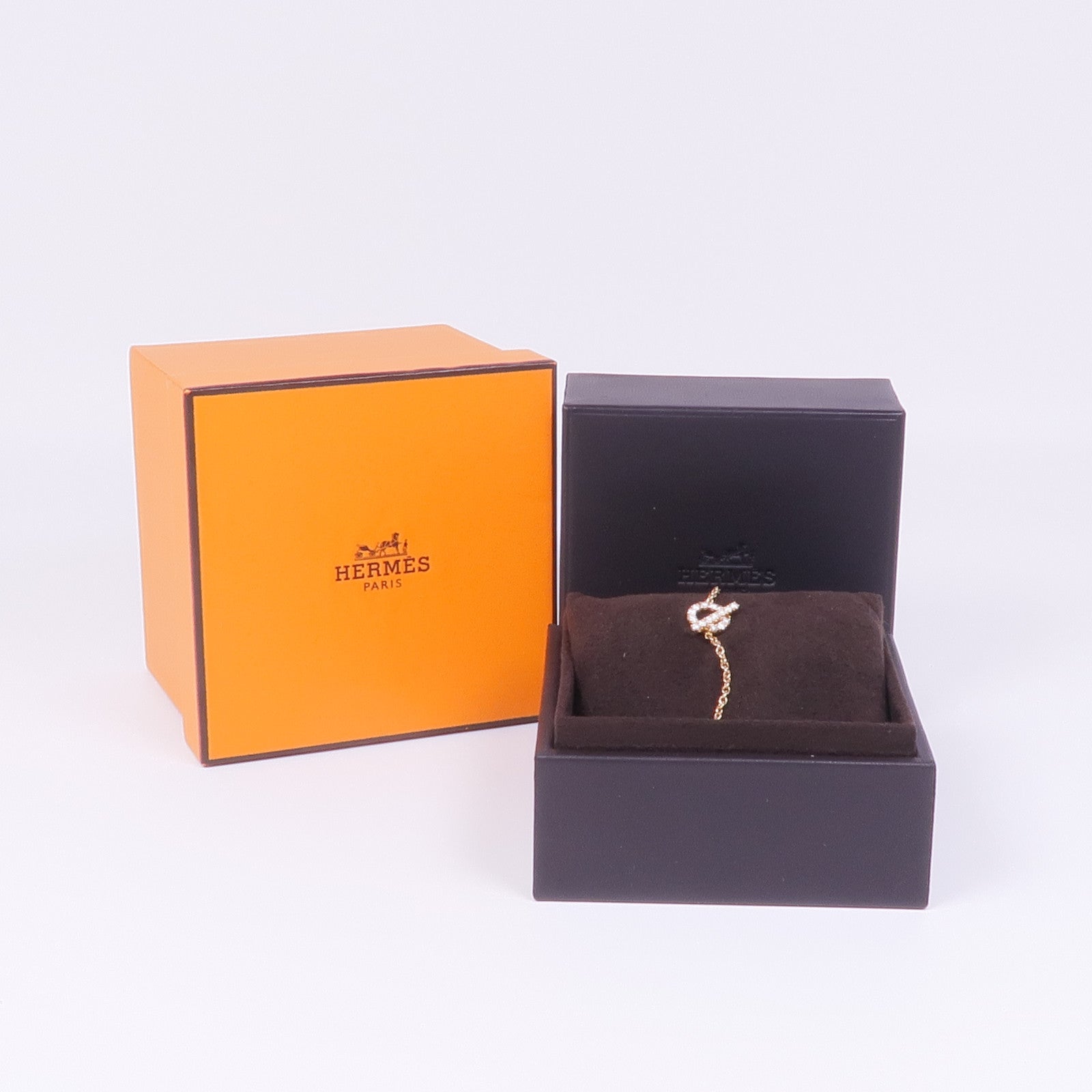 HERMES 【激減優惠】18K玫瑰金Finesse Bracelet手鏈