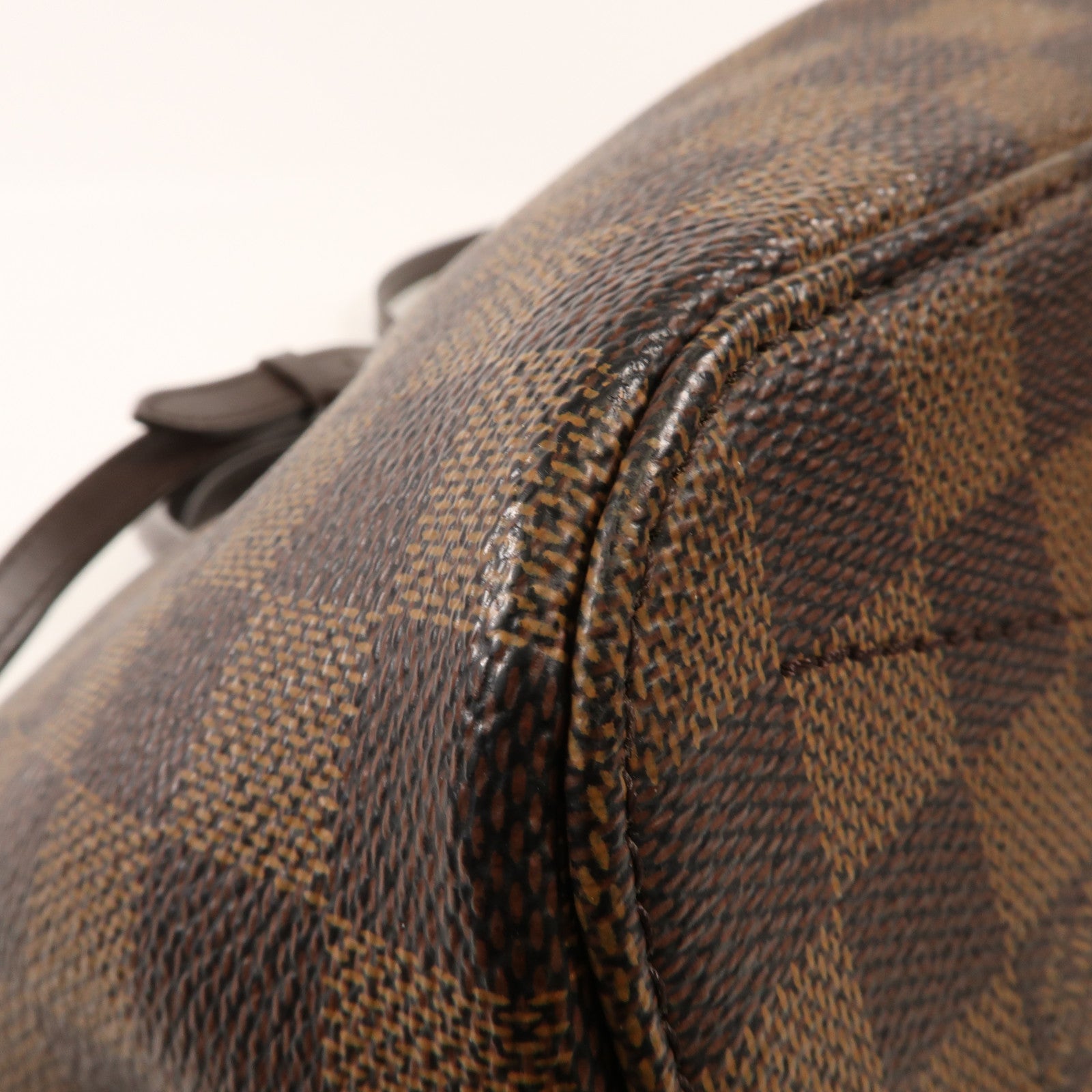 LOUIS VUITTON Damier Siena PM金扣手挽肩背兩用袋