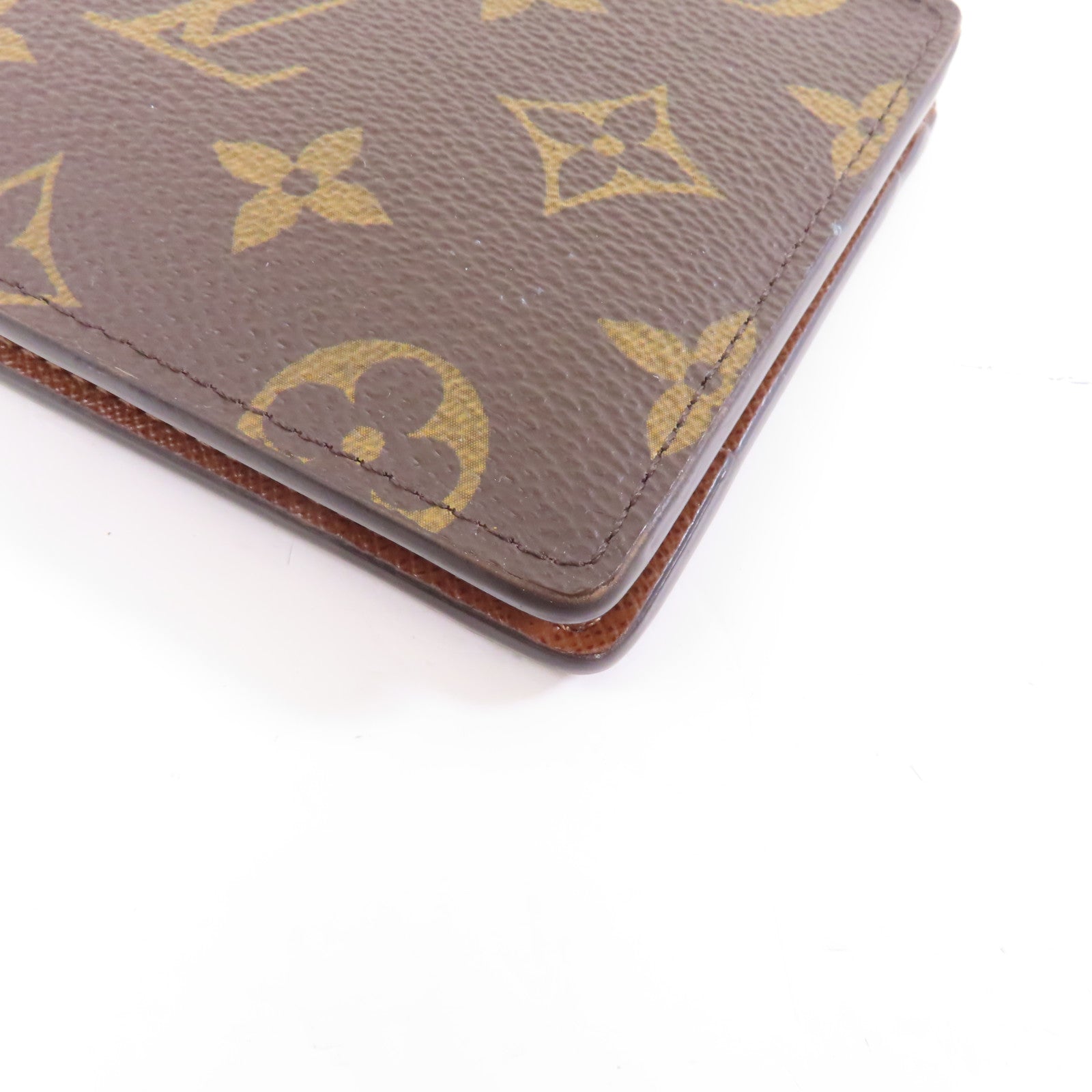 LOUIS VUITTON Monogram Multiple Wallet錢包棕色