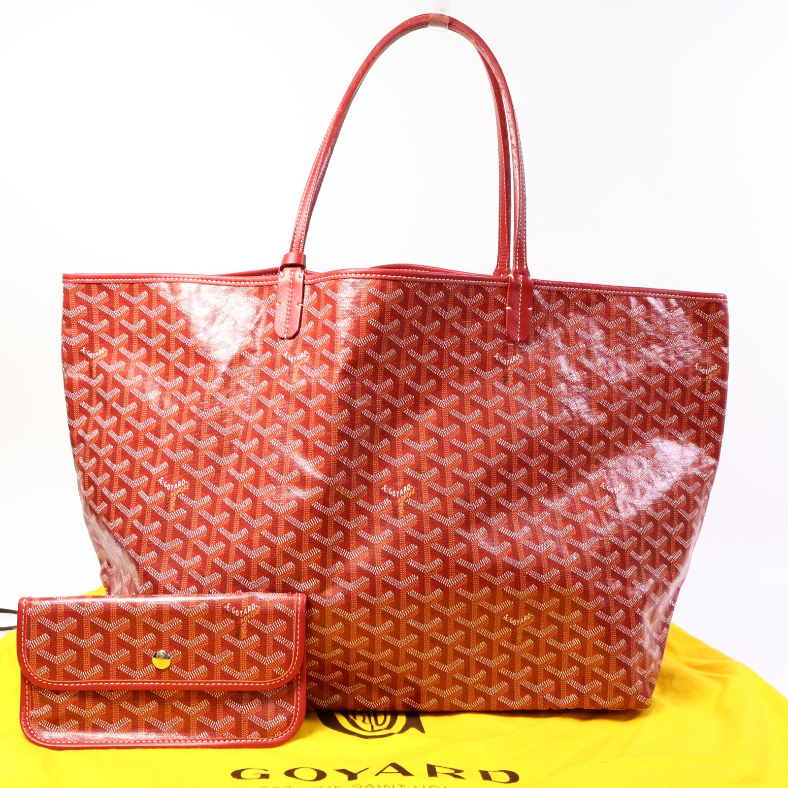 GOYARD 塗層帆布Saint Louis GM手挽袋